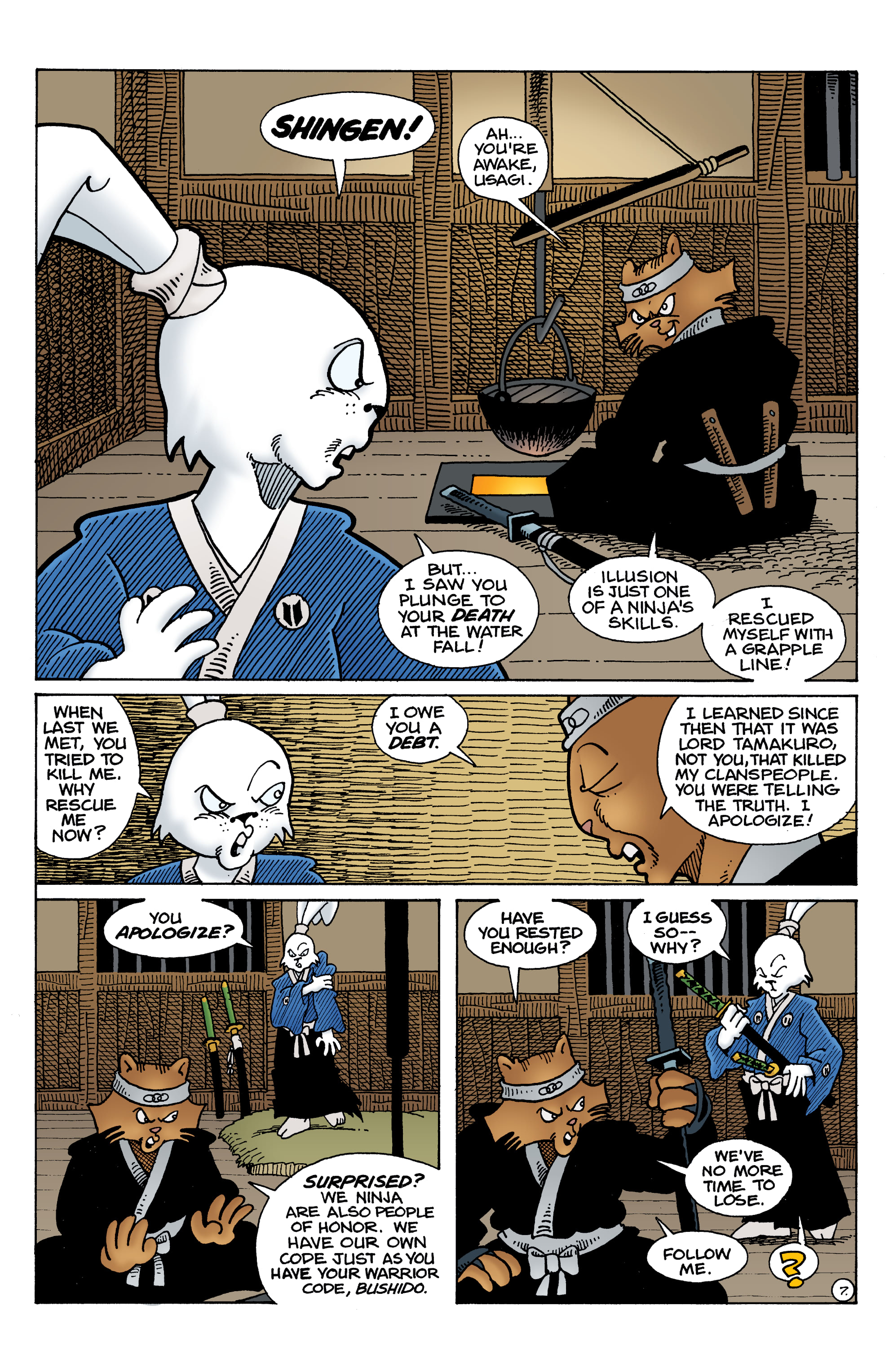 Read online Usagi Yojimbo: The Dragon Bellow Conspiracy comic -  Issue #4 - 9