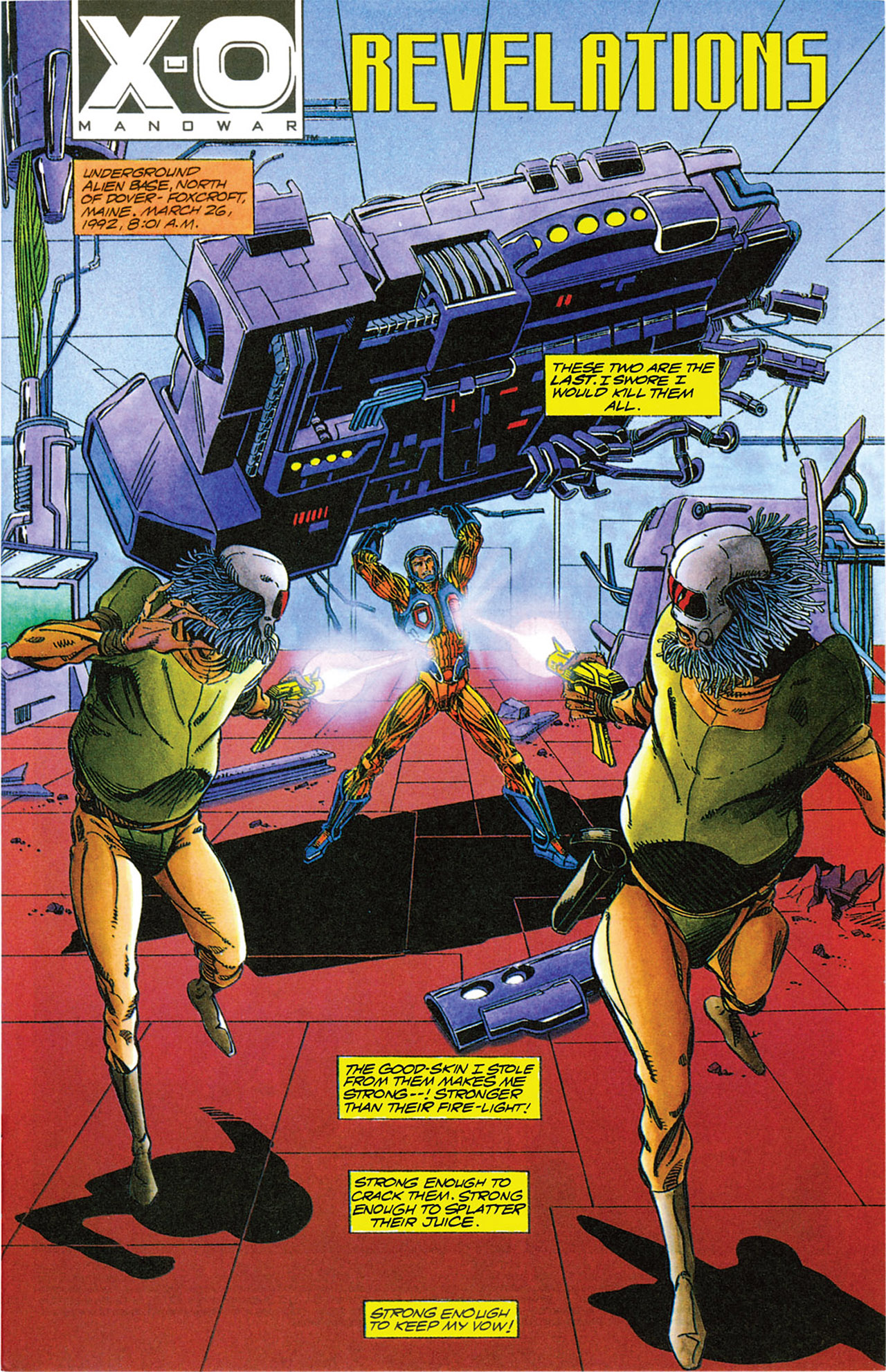 Read online X-O Manowar (1992) comic -  Issue #5 - 2