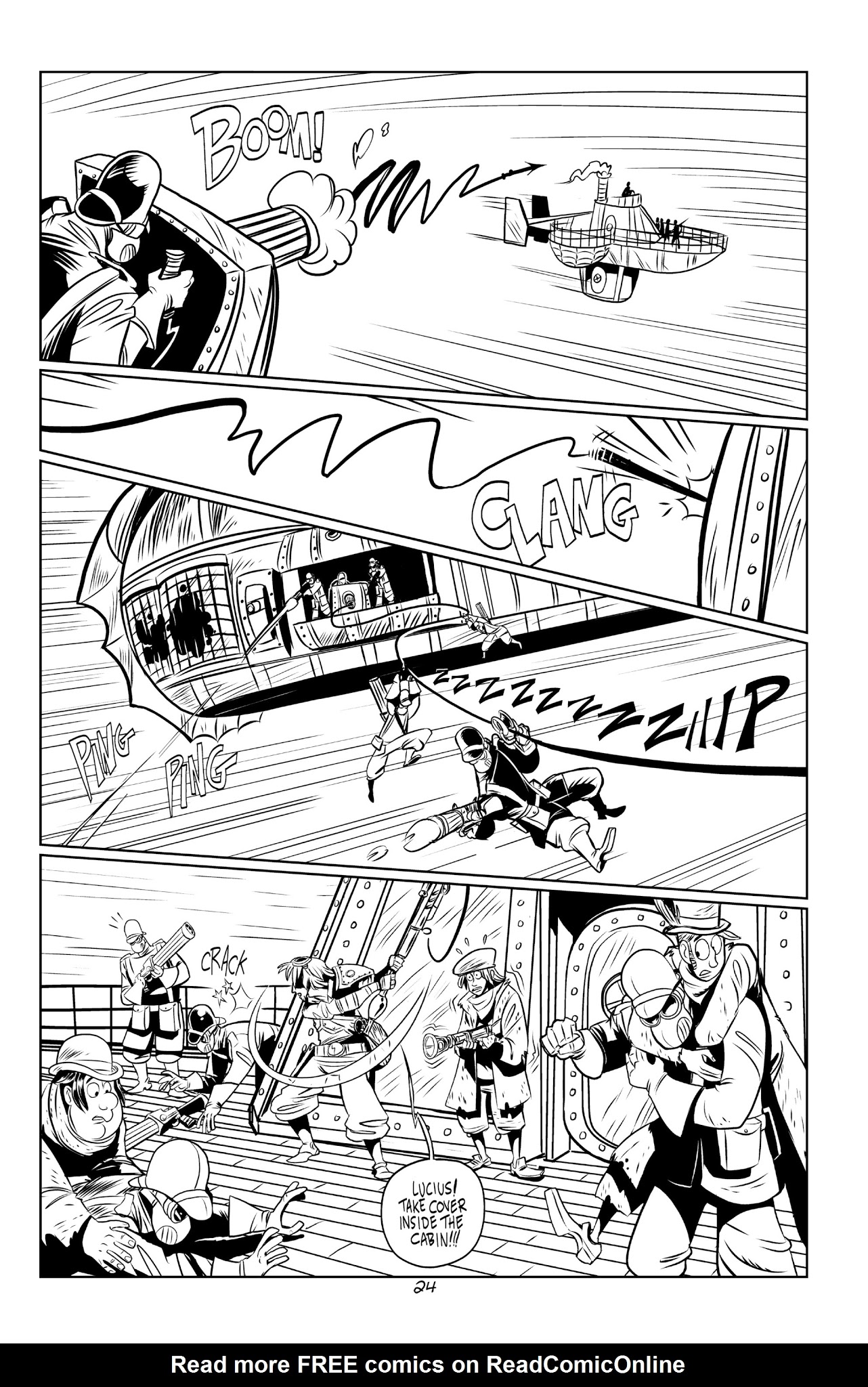 Read online Victorian Secret Agents: Owls of the Ironwork Isle comic -  Issue #2 - 26
