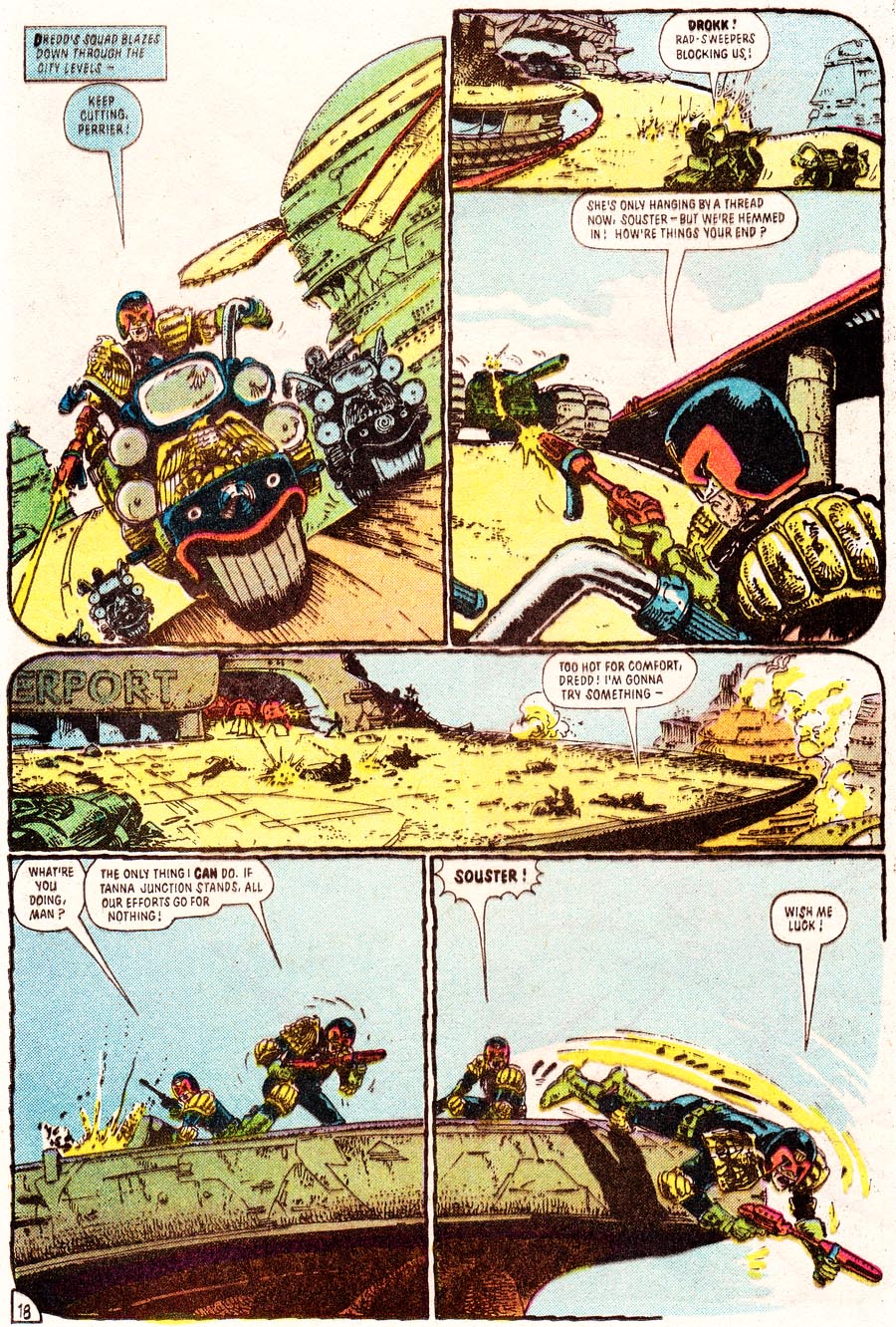 Read online Judge Dredd (1983) comic -  Issue #22 - 17