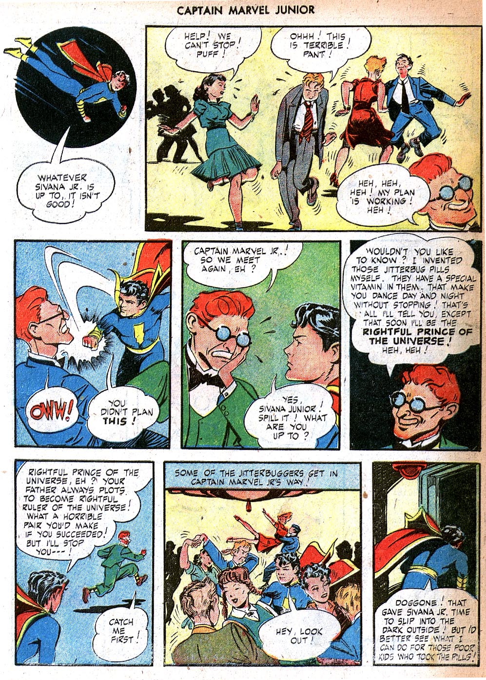 Read online Captain Marvel, Jr. comic -  Issue #36 - 7