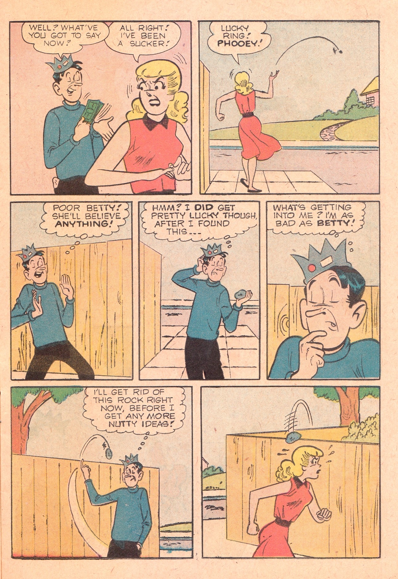 Read online Archie's Pal Jughead comic -  Issue #64 - 7