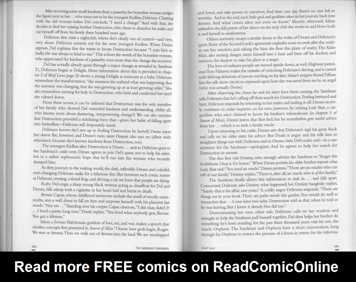 Read online The Sandman Companion comic -  Issue # TPB - 95
