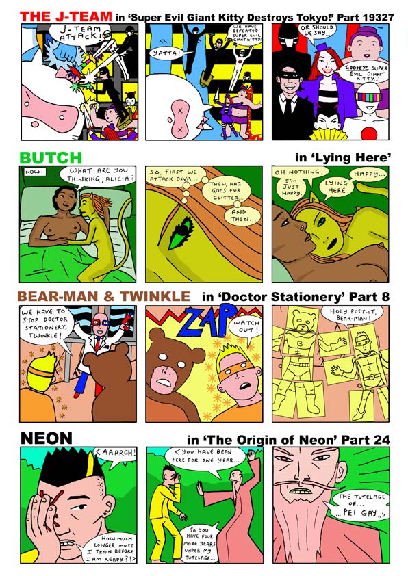 Read online Spandex comic -  Issue #3 - 32