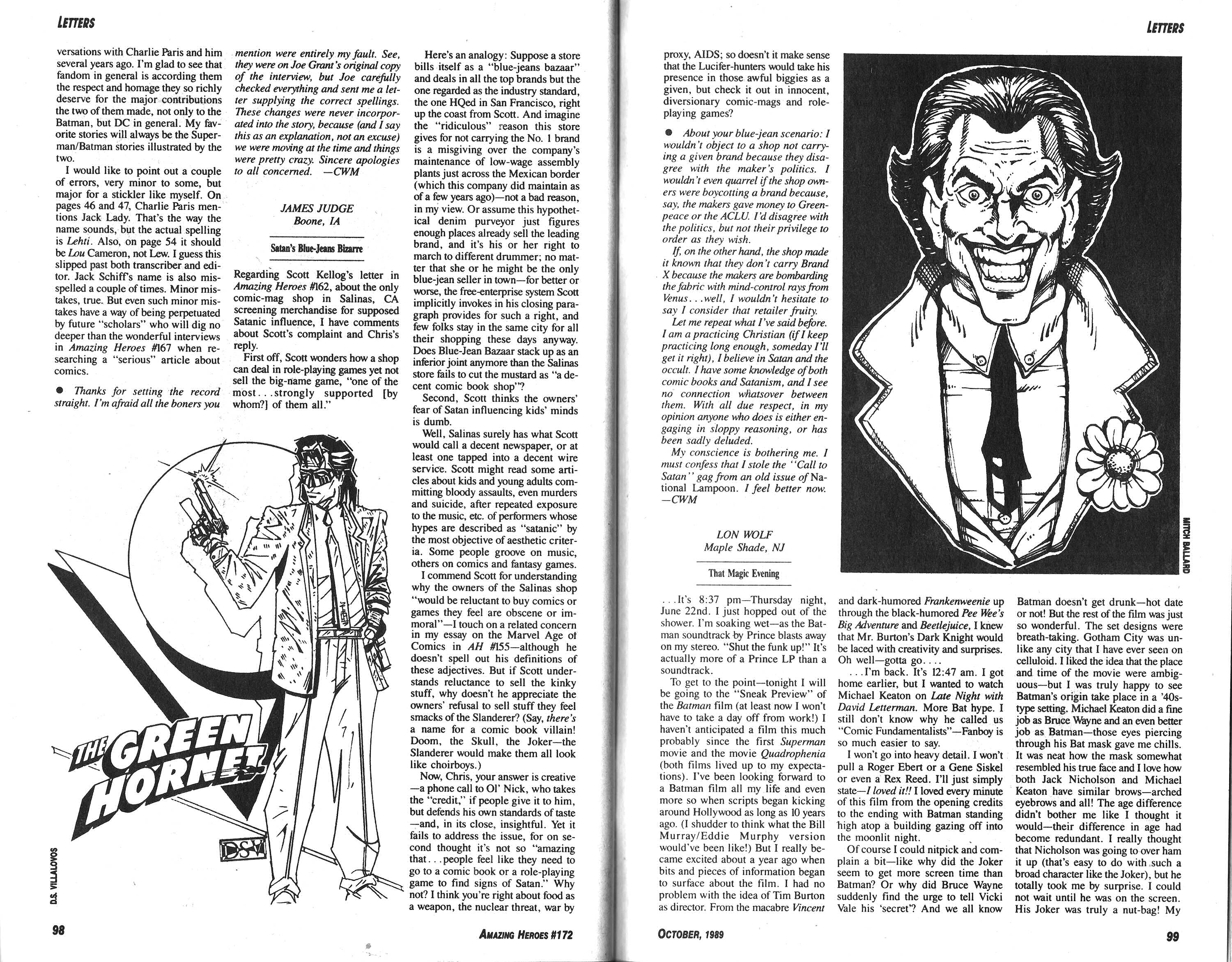 Read online Amazing Heroes comic -  Issue #172 - 50