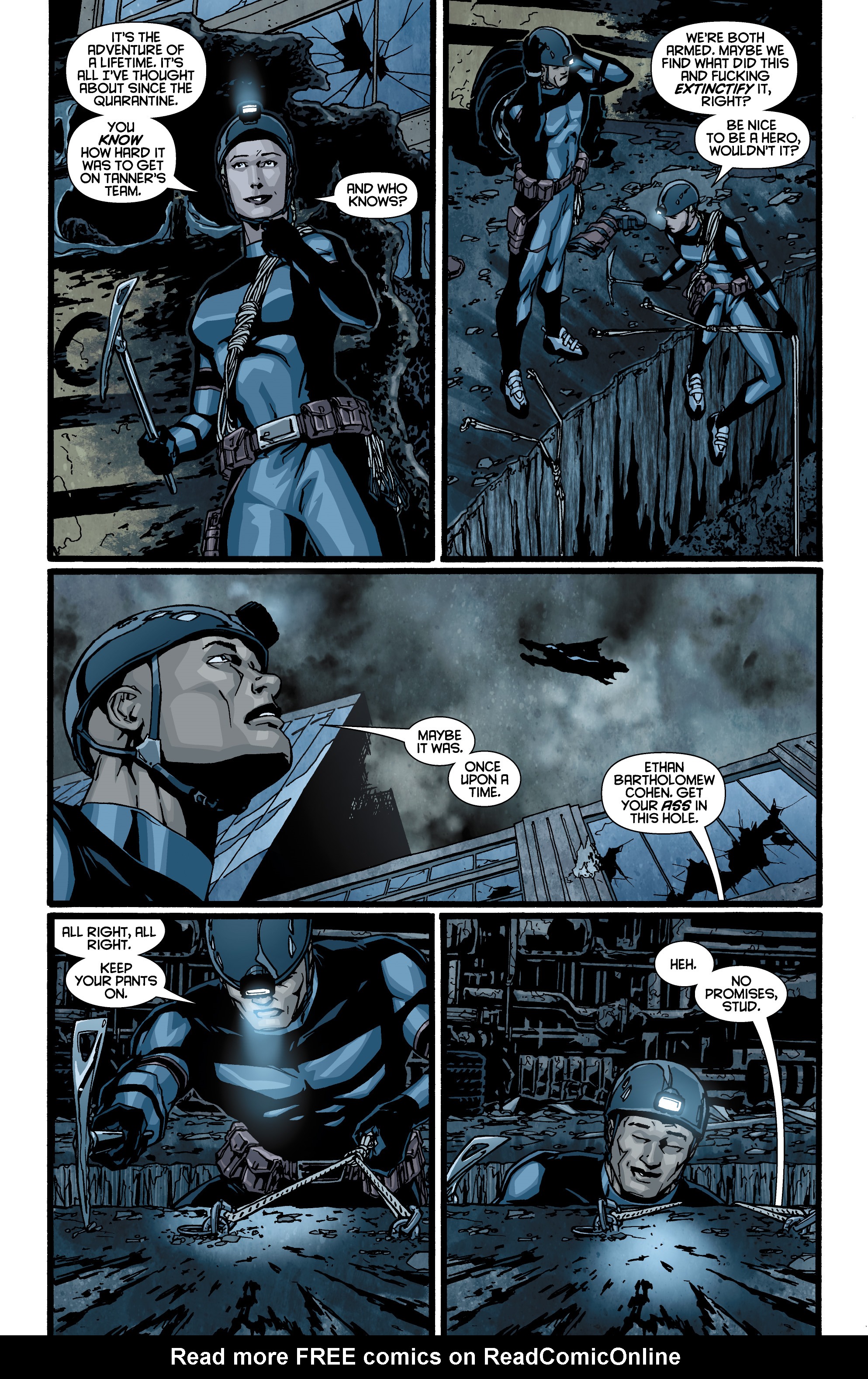 Read online Leaving Megalopolis: Surviving Megalopolis comic -  Issue #3 - 8