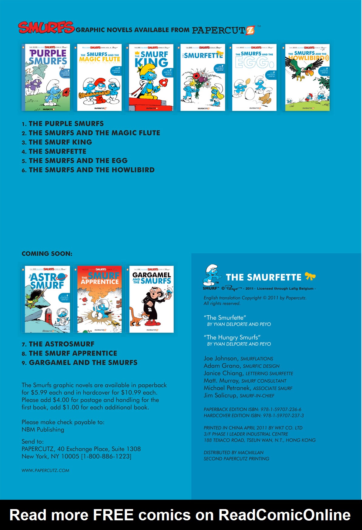 Read online The Smurfs comic -  Issue #4 - 4