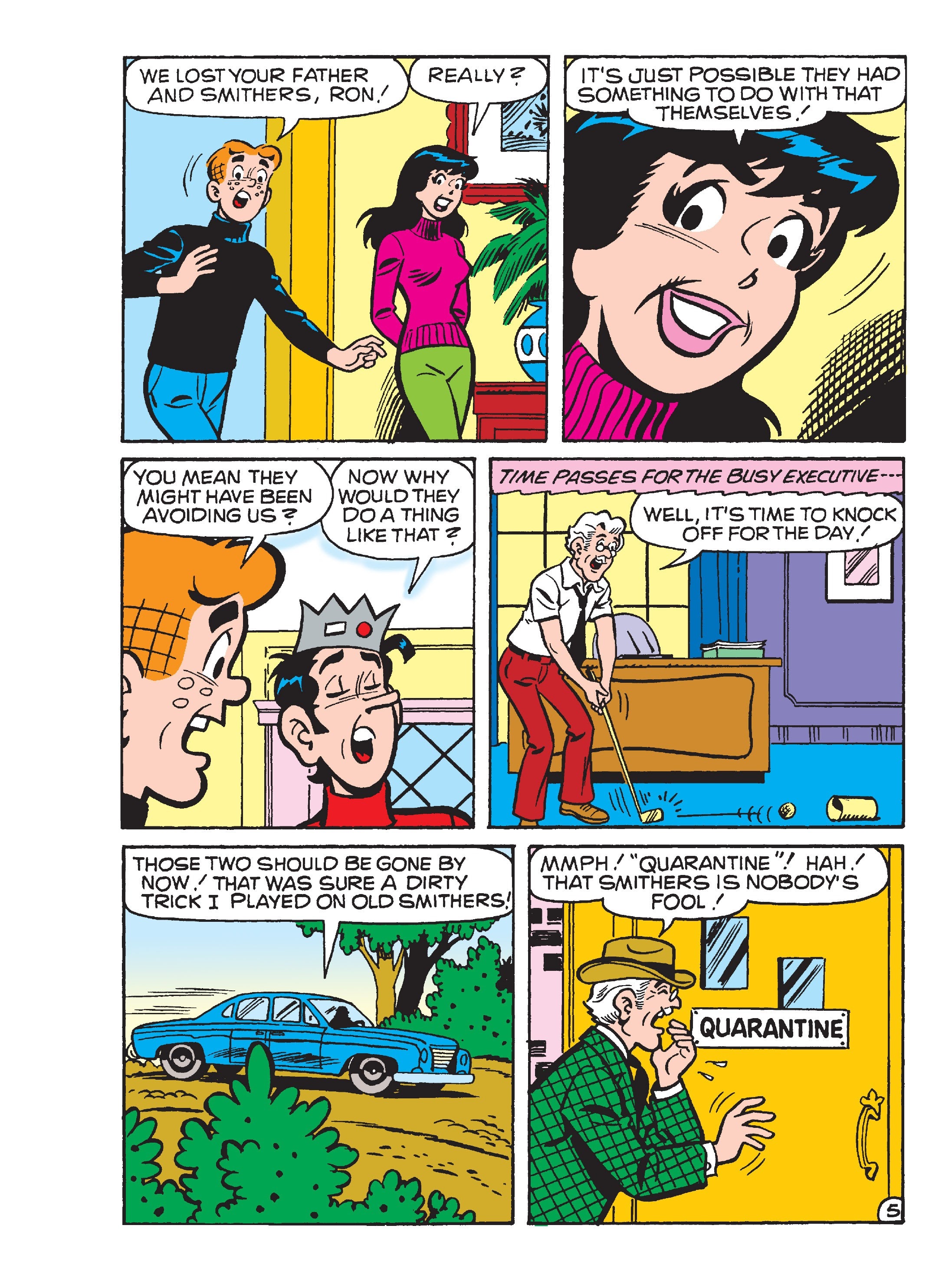 Read online Archie's Double Digest Magazine comic -  Issue #266 - 211