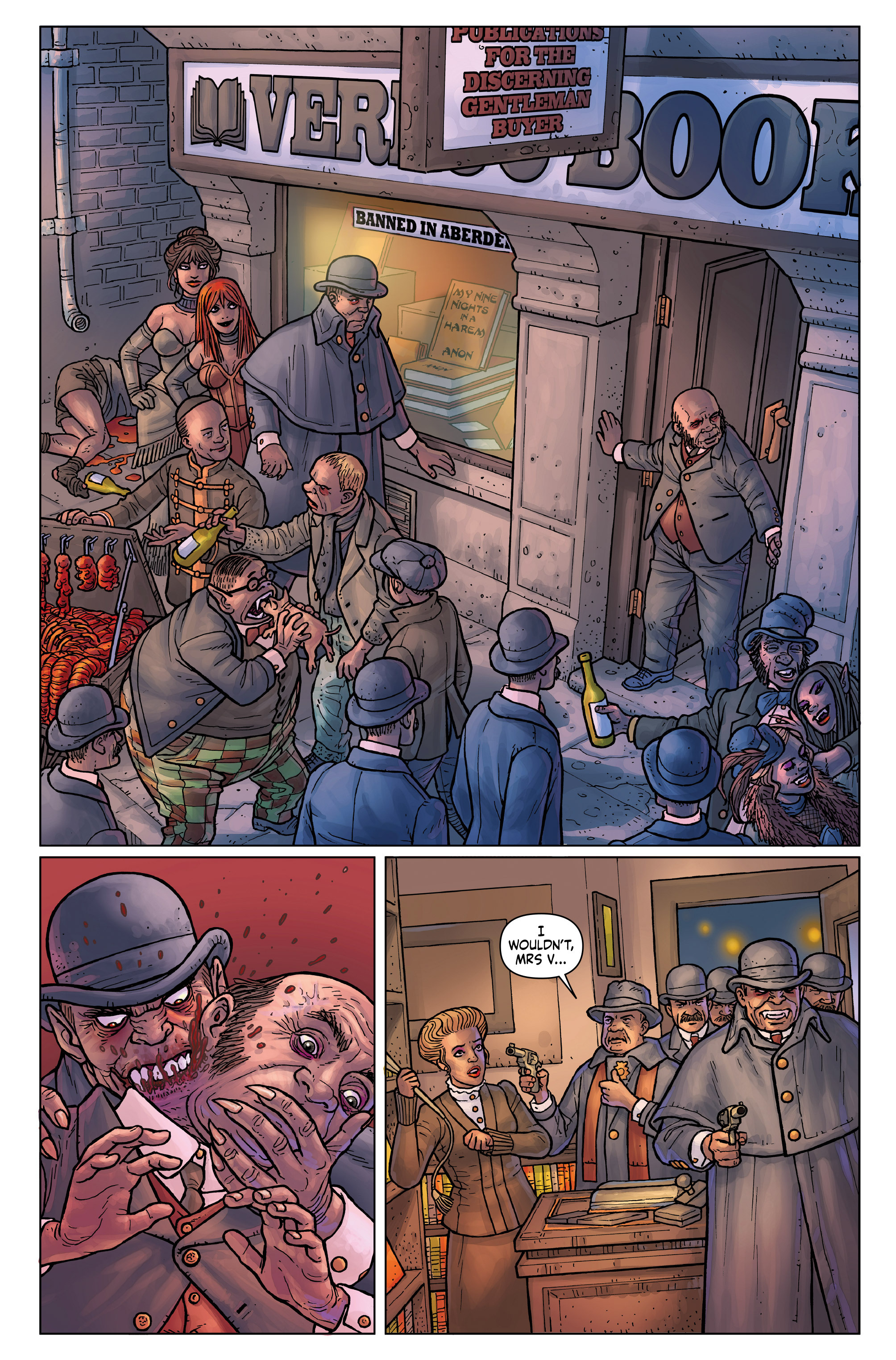Read online Anno Dracula comic -  Issue #1 - 22