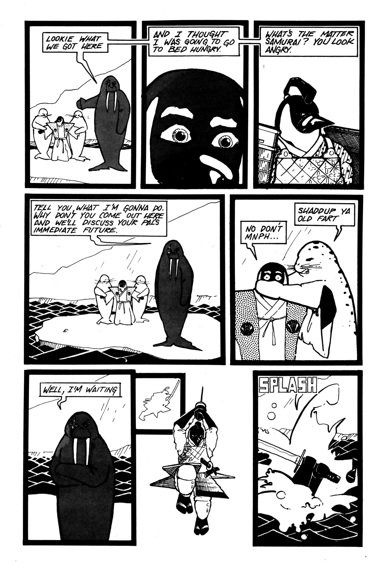 Read online Samurai Penguin comic -  Issue #1 - 22