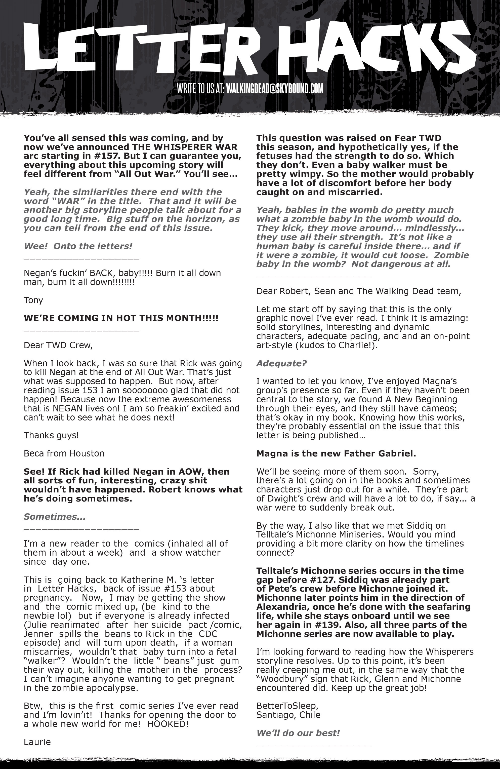 Read online The Walking Dead comic -  Issue #155 - 25