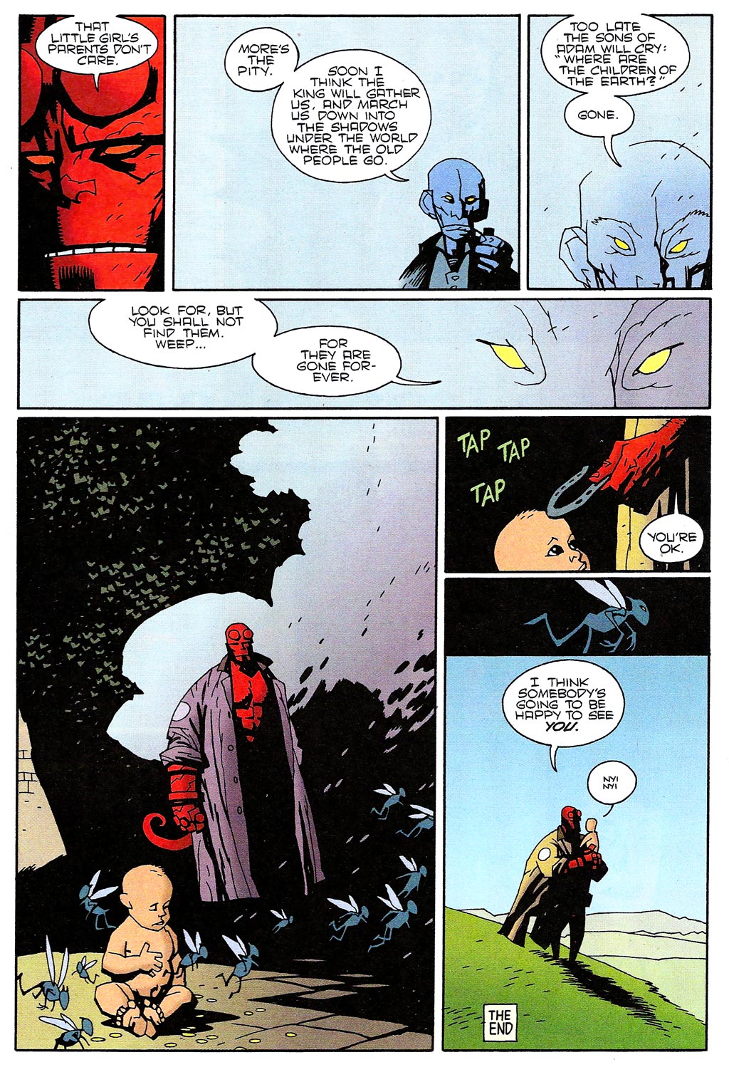 Read online Hellboy: The Corpse and the Iron Shoes comic -  Issue # Full - 27