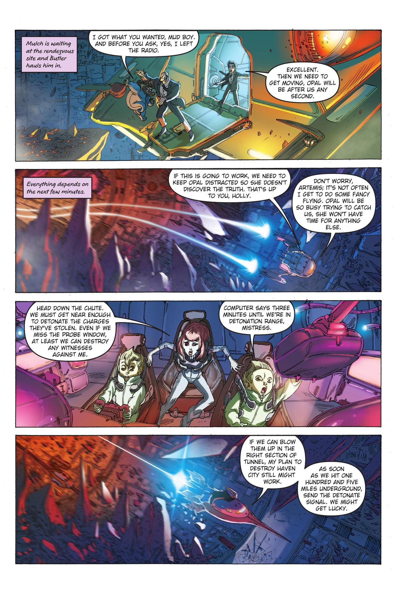 Read online Artemis Fowl: The Opal Deception comic -  Issue # TPB - 98