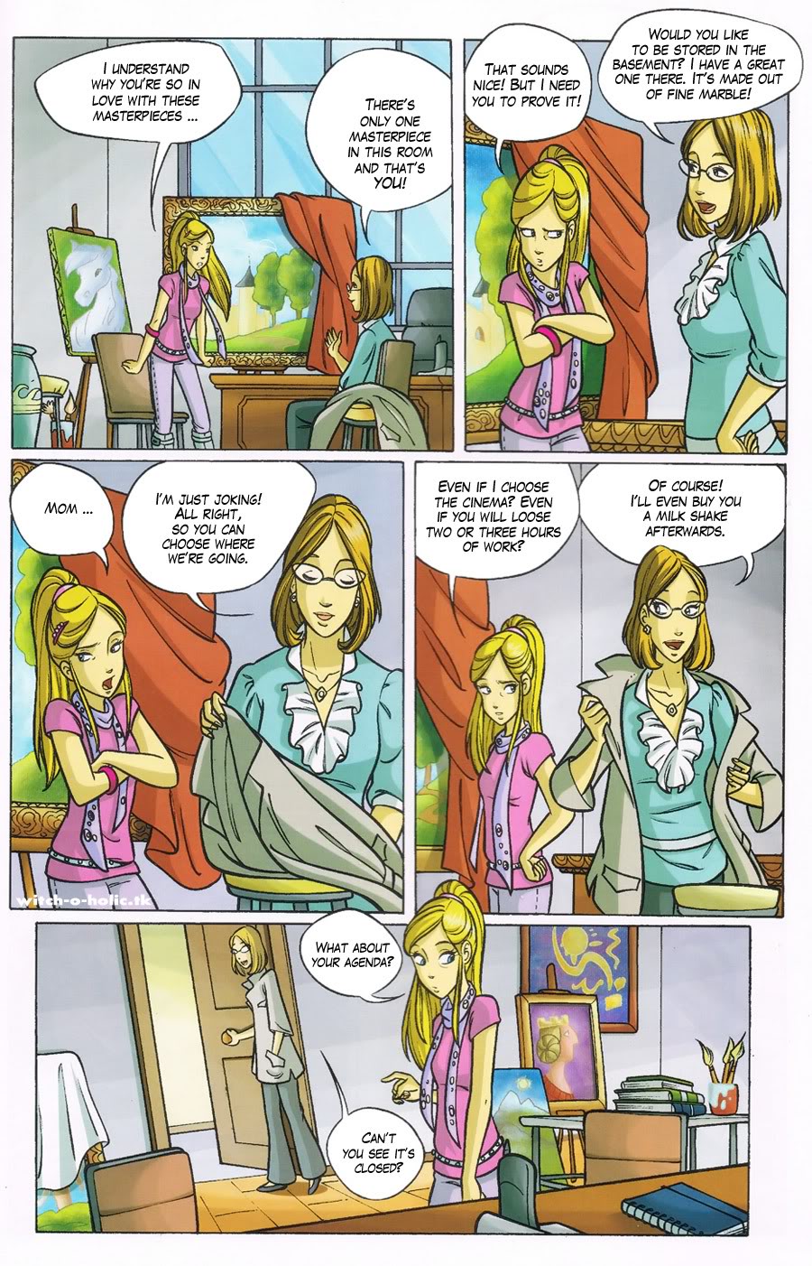 Read online W.i.t.c.h. comic -  Issue #110 - 21