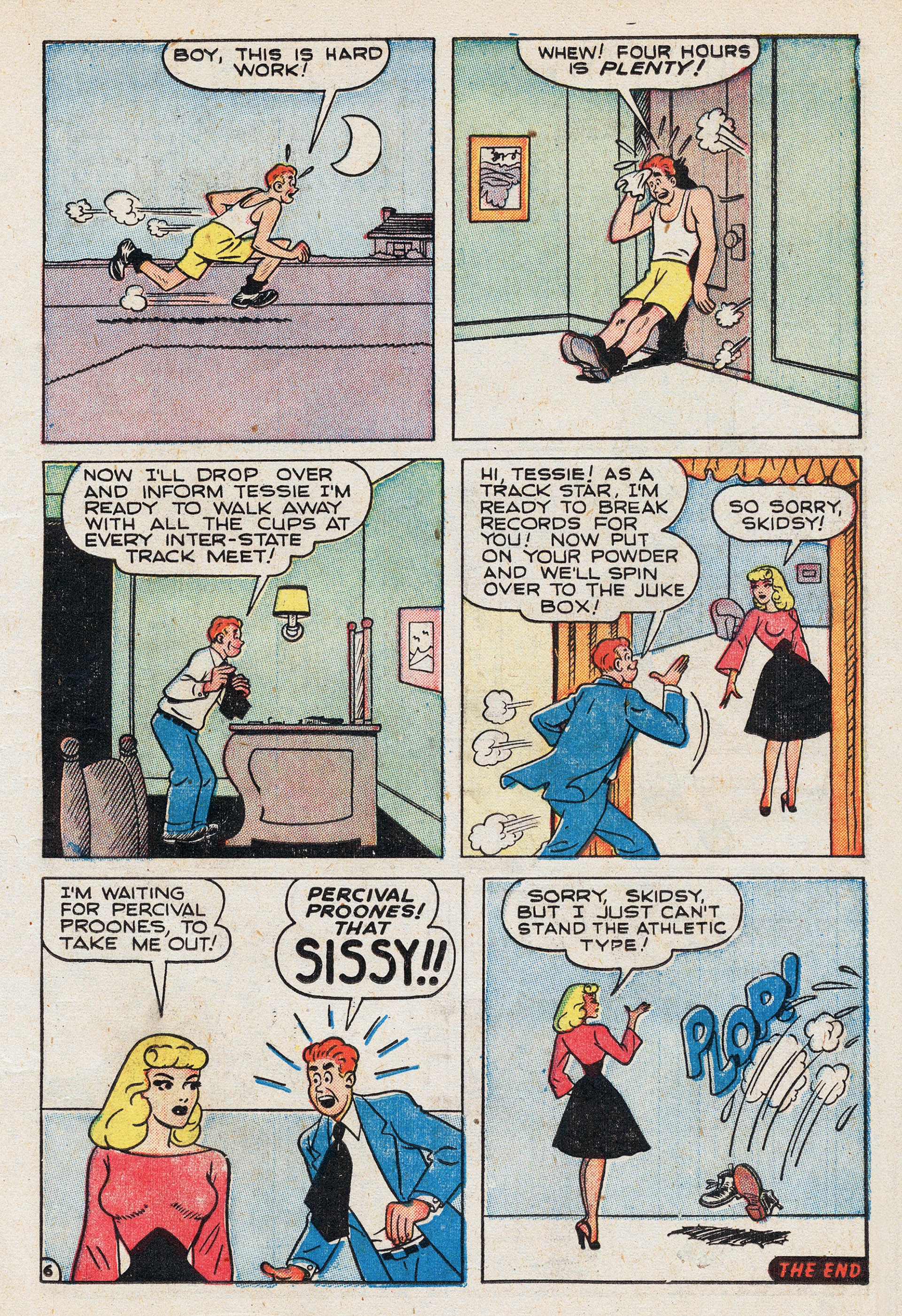 Read online Tessie the Typist comic -  Issue #22 - 17
