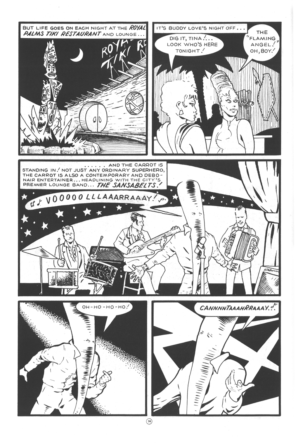 Read online Flaming Carrot Comics (1984) comic -  Issue #12 - 16