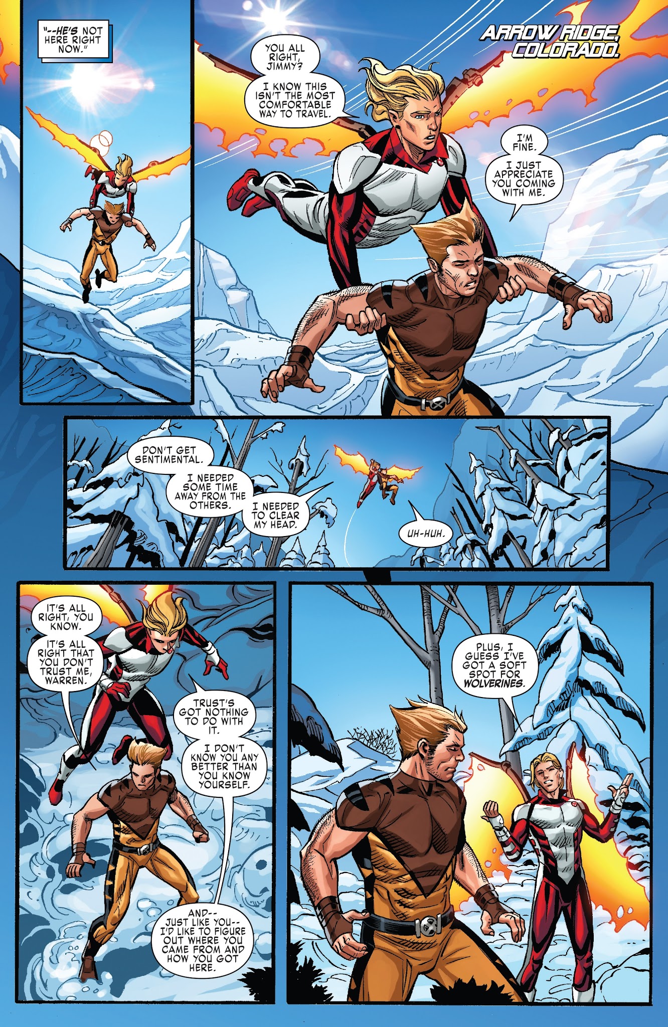 Read online X-Men: Blue comic -  Issue #10 - 13