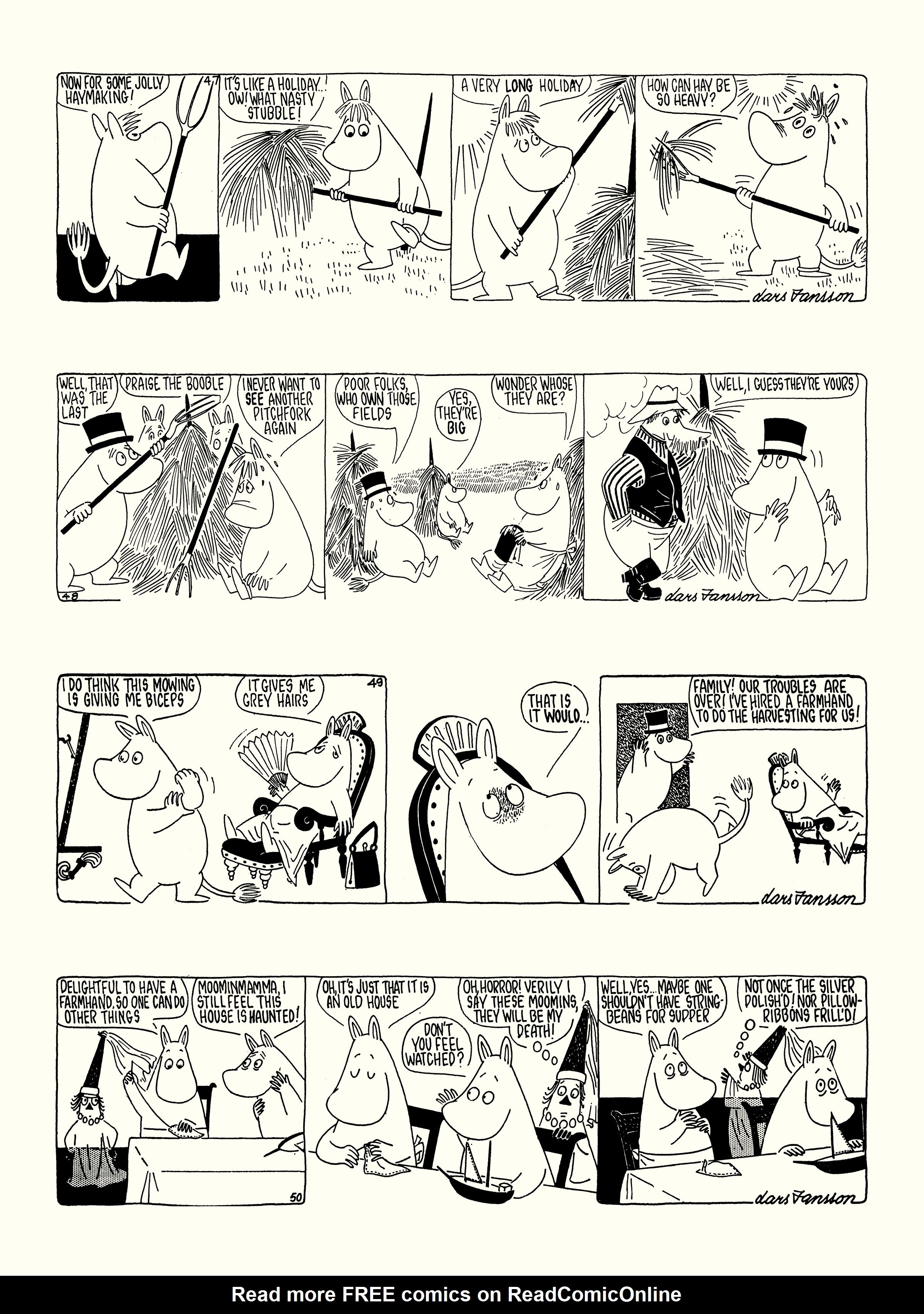 Read online Moomin: The Complete Lars Jansson Comic Strip comic -  Issue # TPB 7 - 60