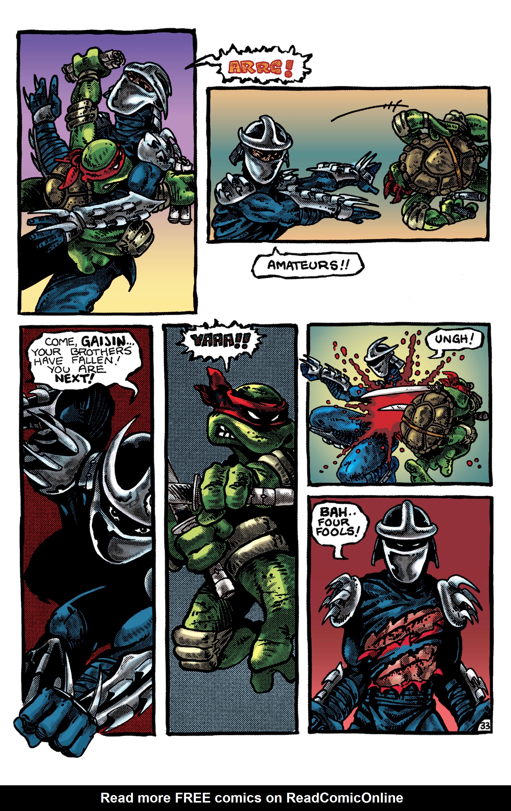 Read online Teenage Mutant Ninja Turtles: Best Of comic -  Issue # Best of Shredder - 33