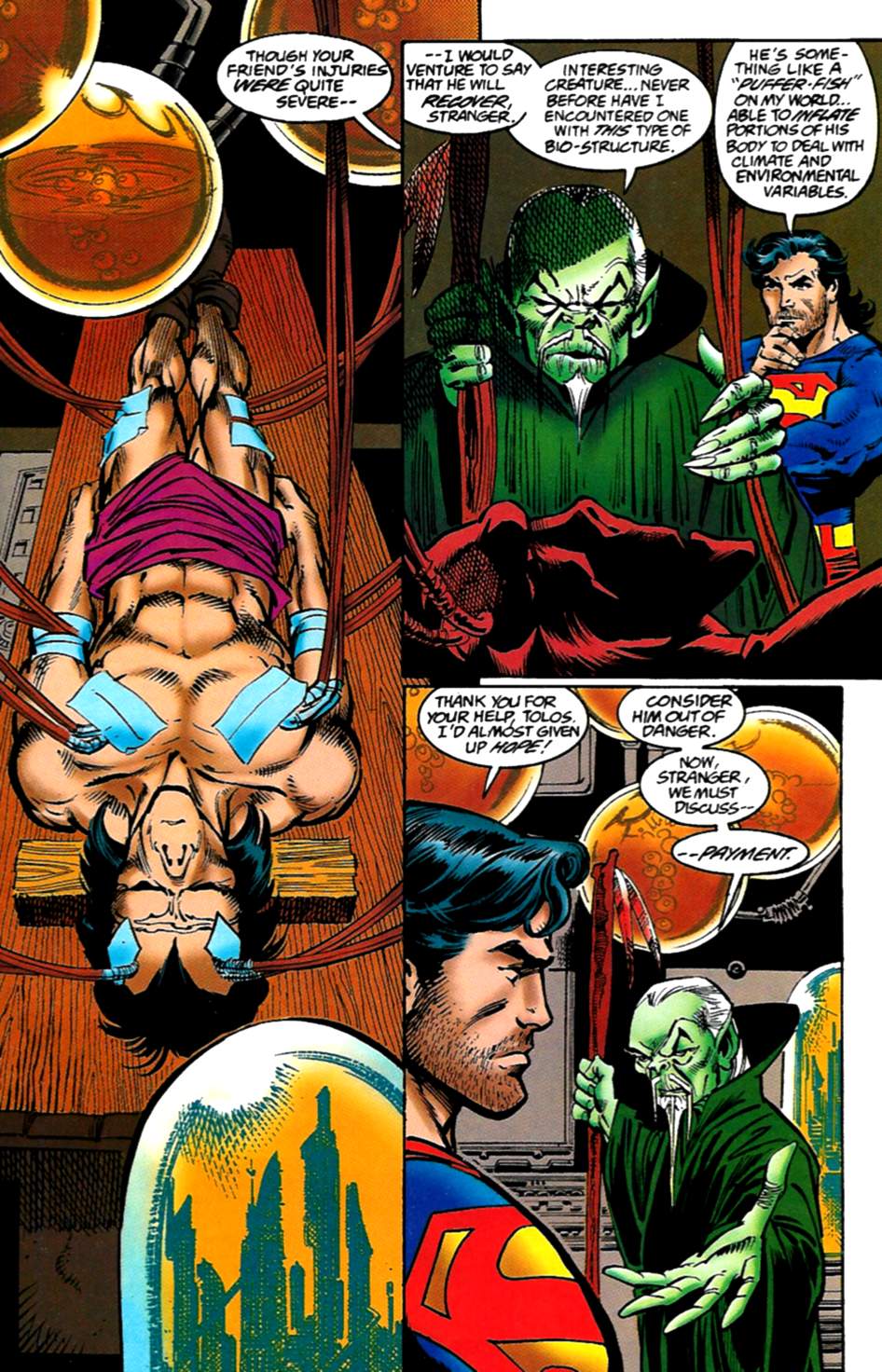 Read online Superman (1987) comic -  Issue #107 - 17