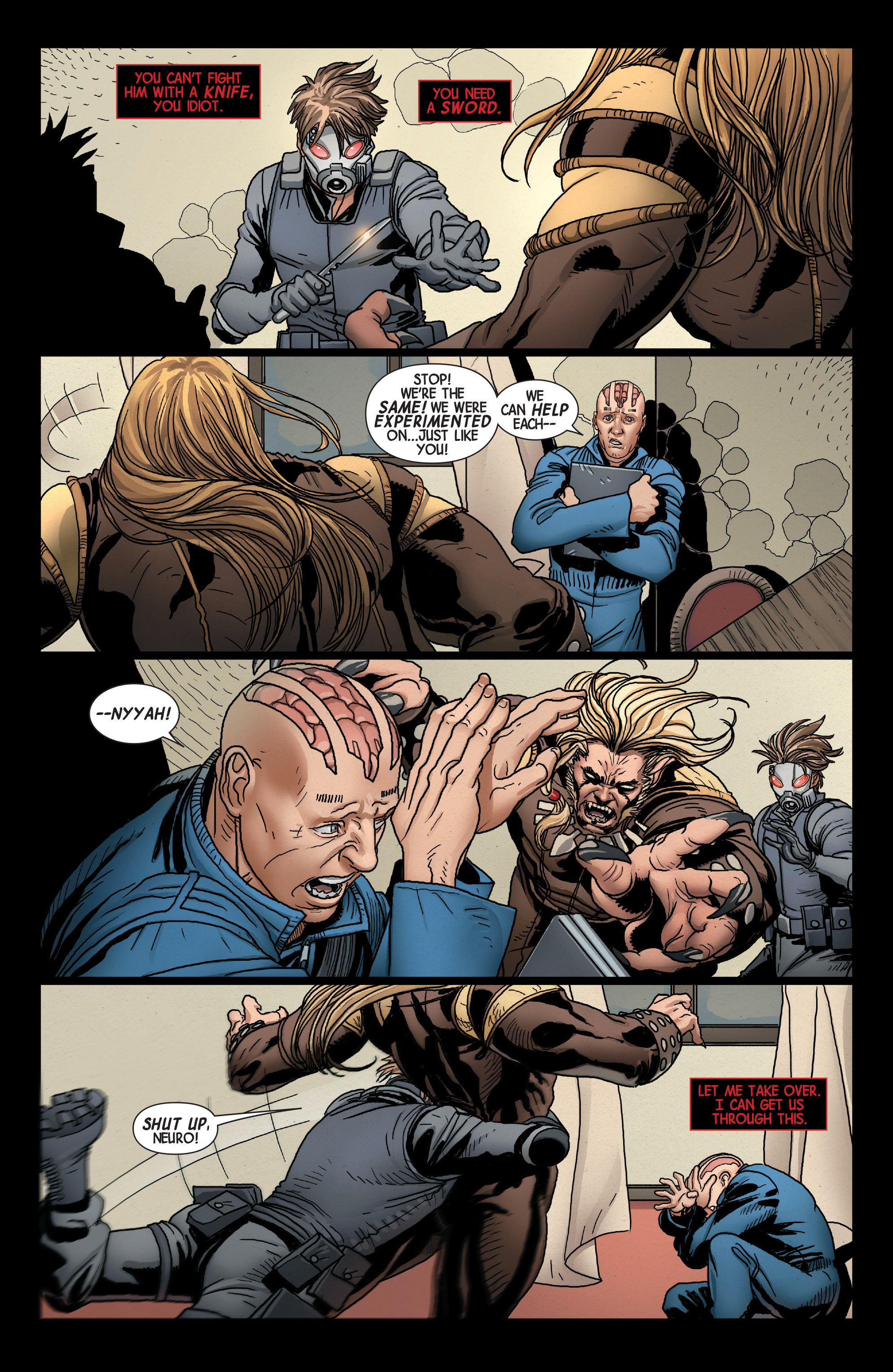 Read online Death of Wolverine: The Weapon X Program comic -  Issue #3 - 17
