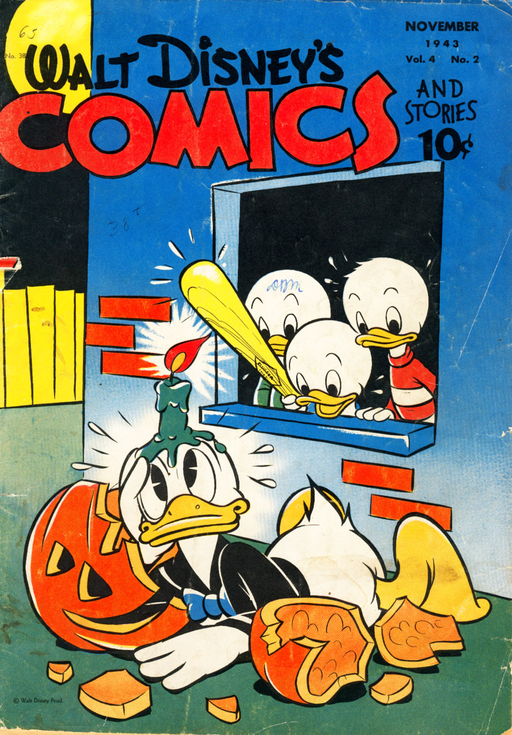 Walt Disney's Comics and Stories issue 38 - Page 1