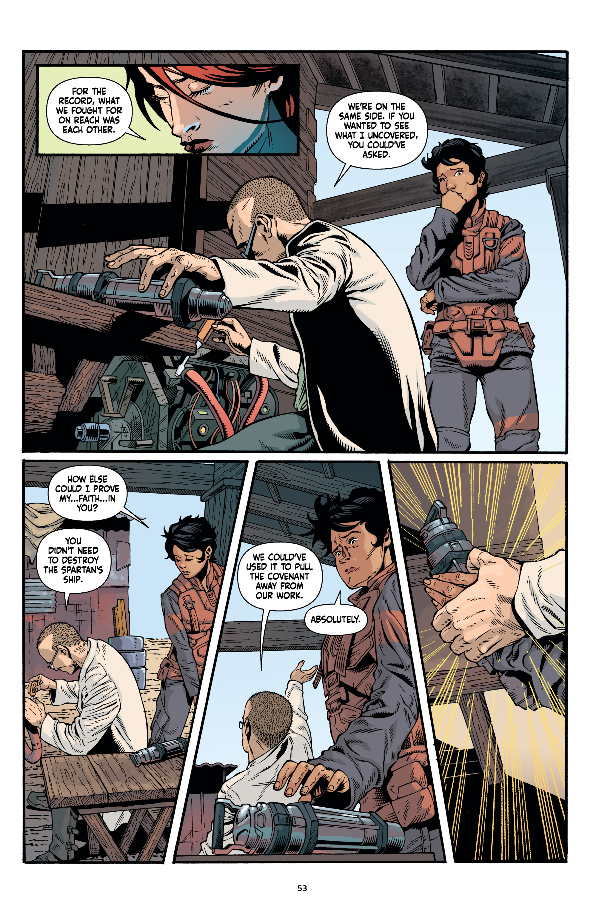 Read online Halo: Lone Wolf comic -  Issue # _TPB - 53