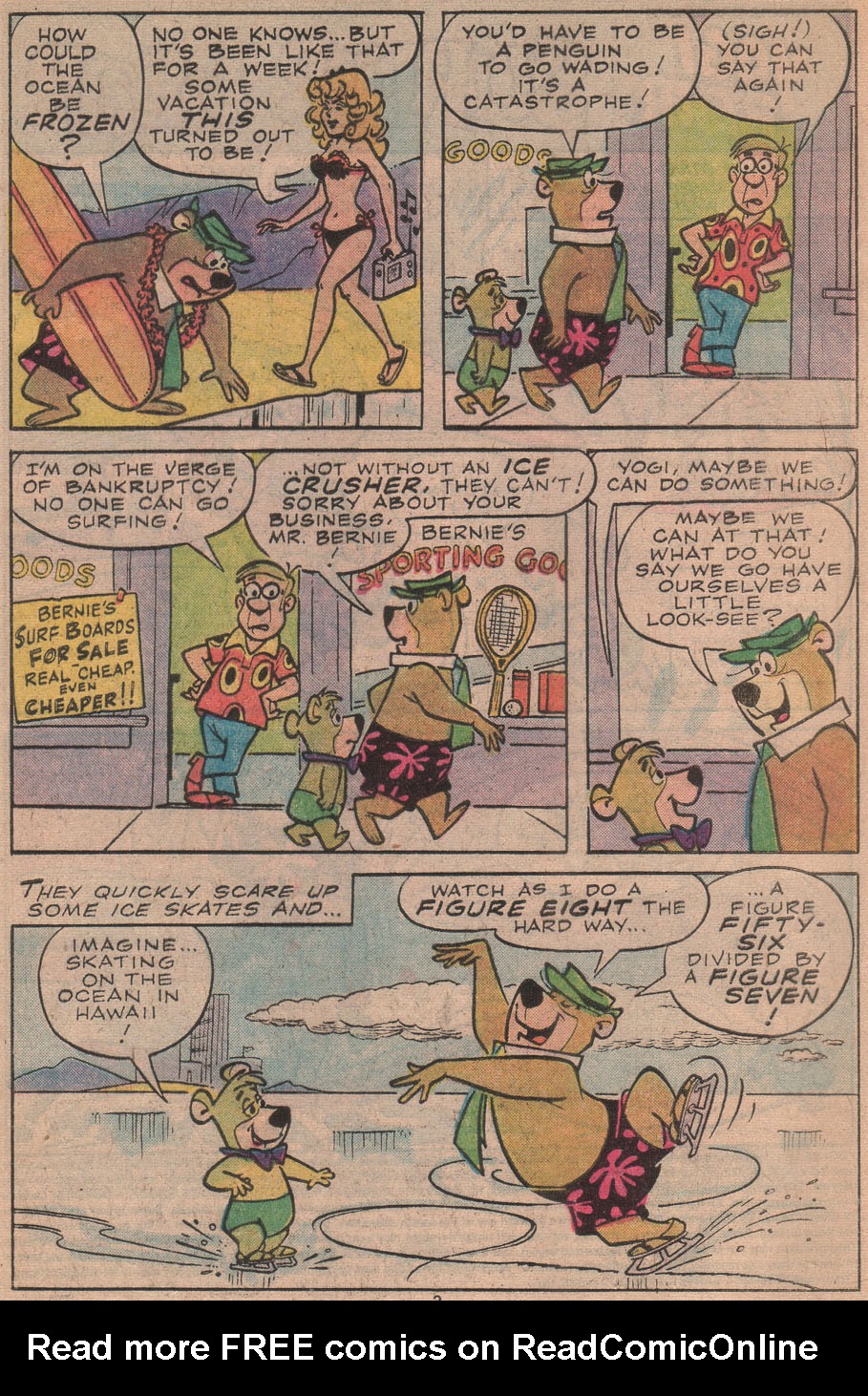 Read online Yogi Bear comic -  Issue #6 - 4