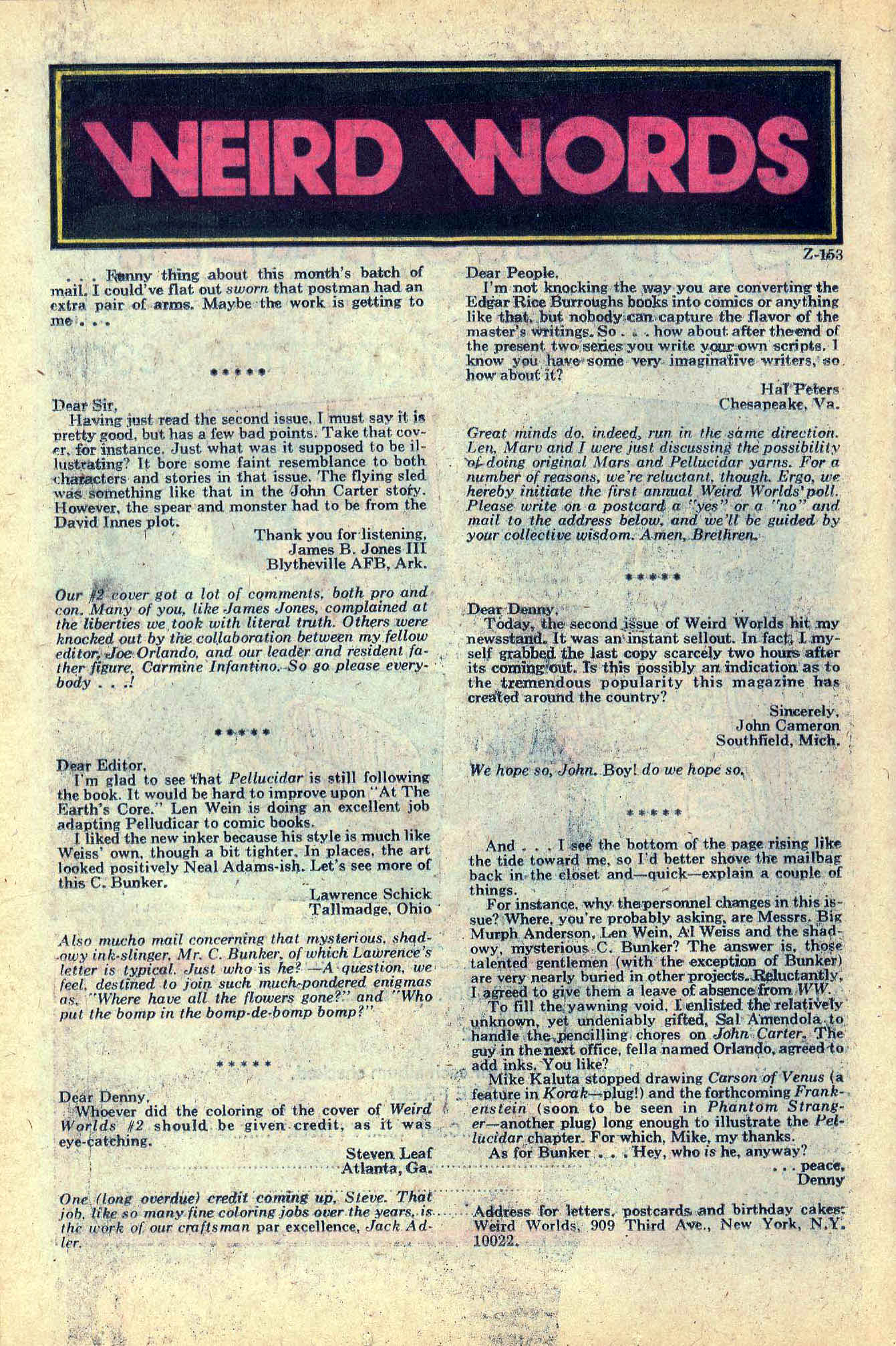 Read online Weird Worlds comic -  Issue #4 - 18