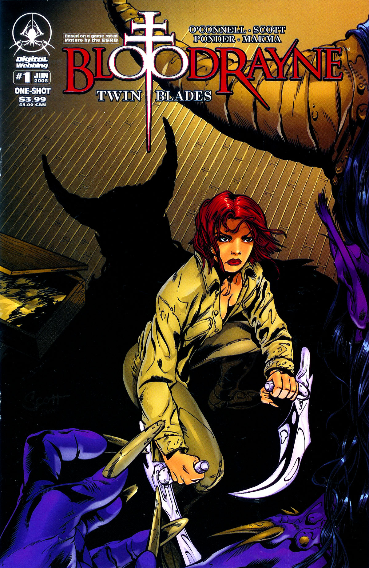 Read online Bloodrayne: Twin Blades comic -  Issue # Full - 1