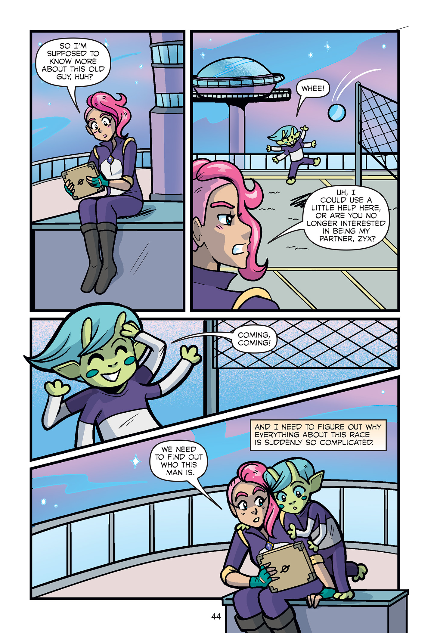 Read online Ana and the Cosmic Race comic -  Issue # TPB - 46