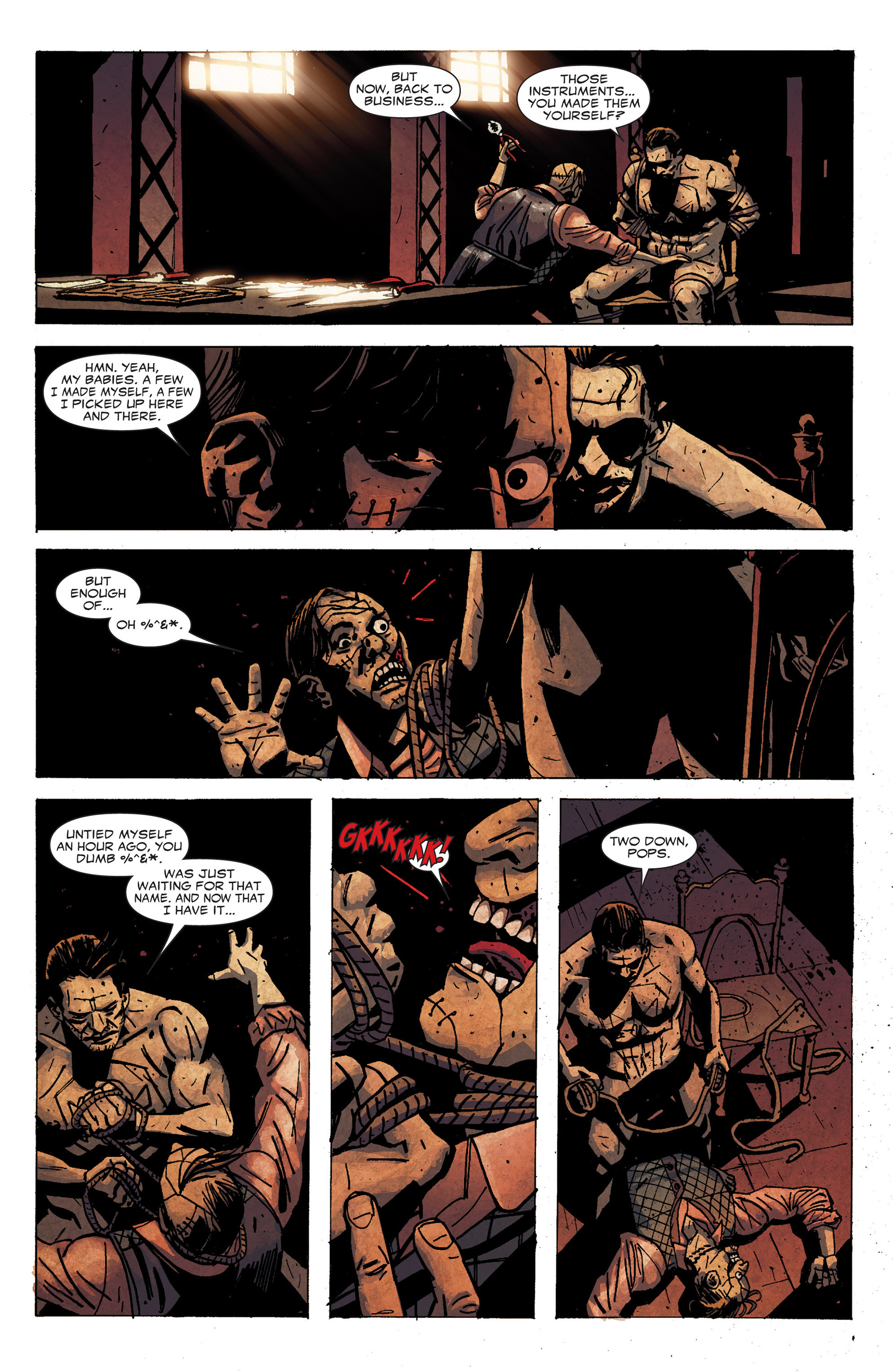 Read online Punisher Noir comic -  Issue #3 - 22
