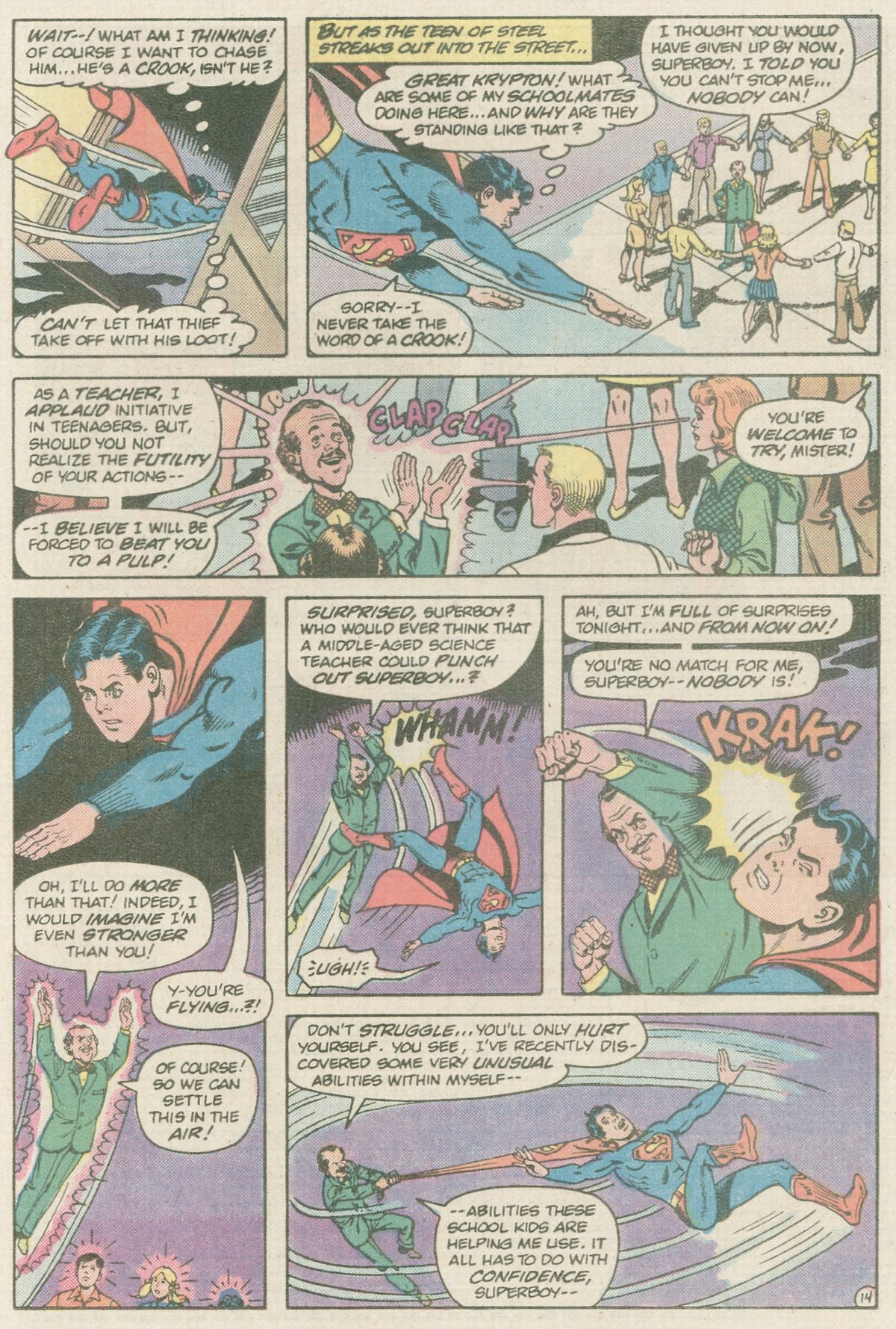 The New Adventures of Superboy 36 Page 14