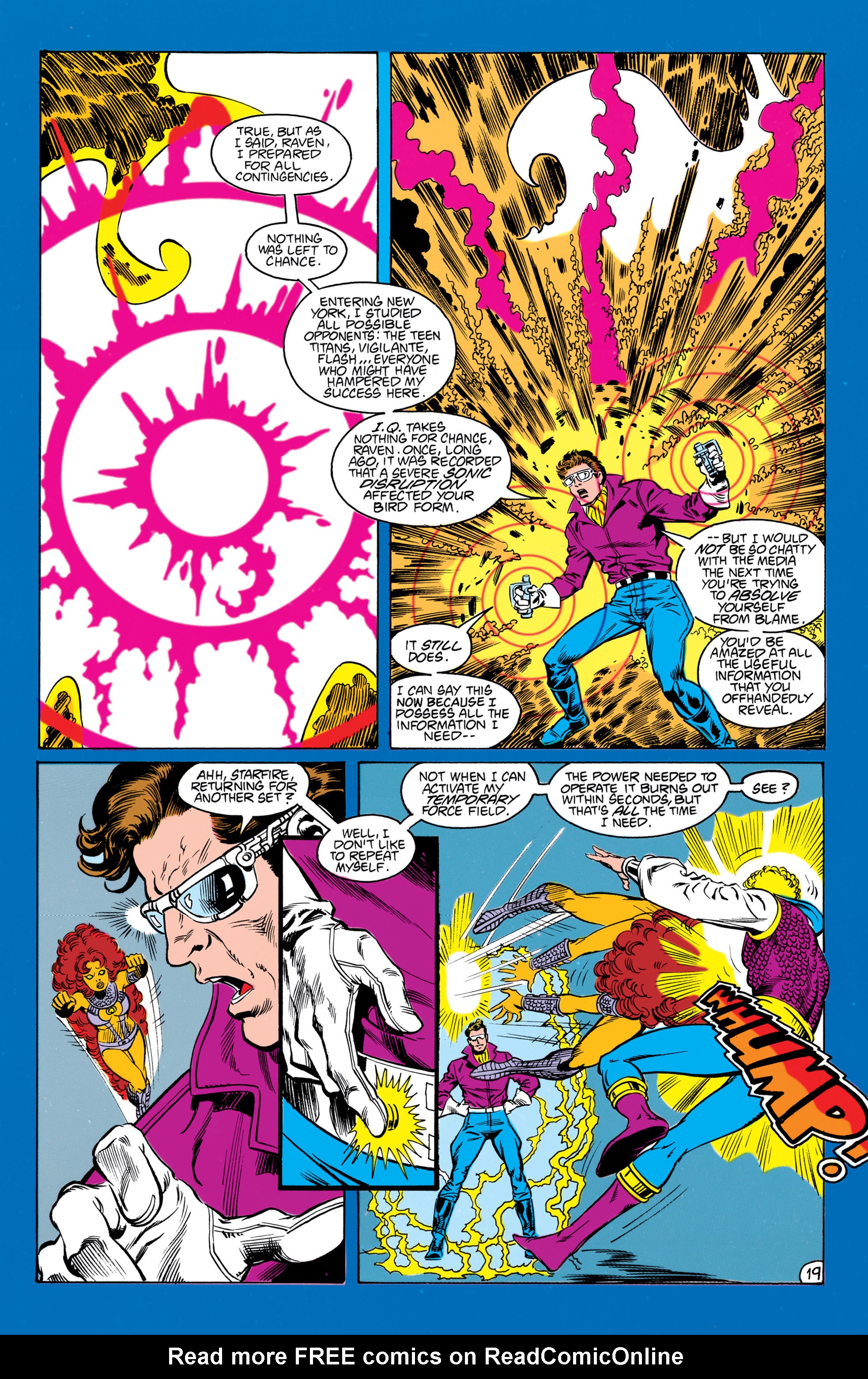 Read online The New Teen Titans (1984) comic -  Issue #40 - 20