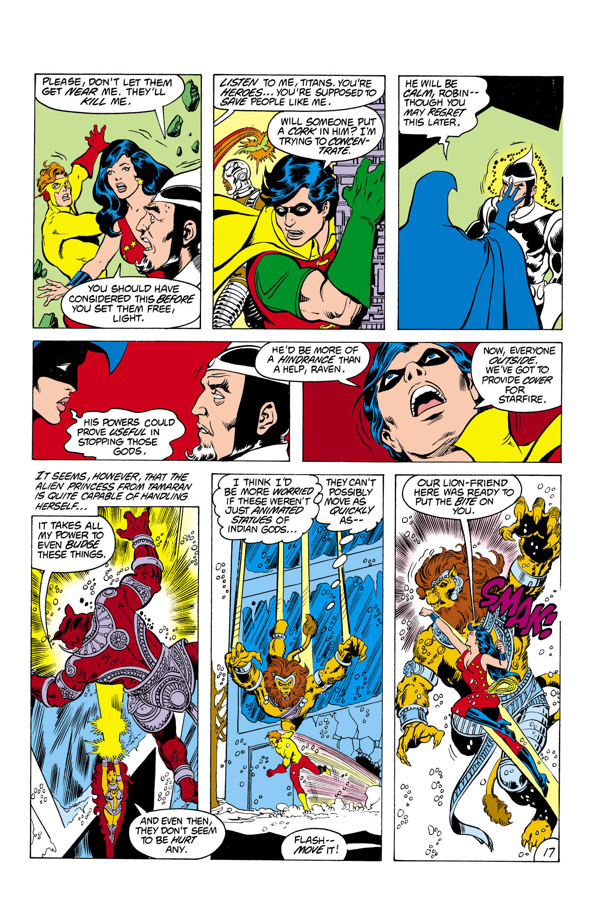 Read online The New Teen Titans (1980) comic -  Issue #19 - 18