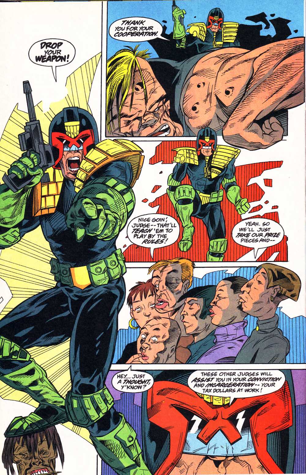 Read online Judge Dredd (1994) comic -  Issue #13 - 15