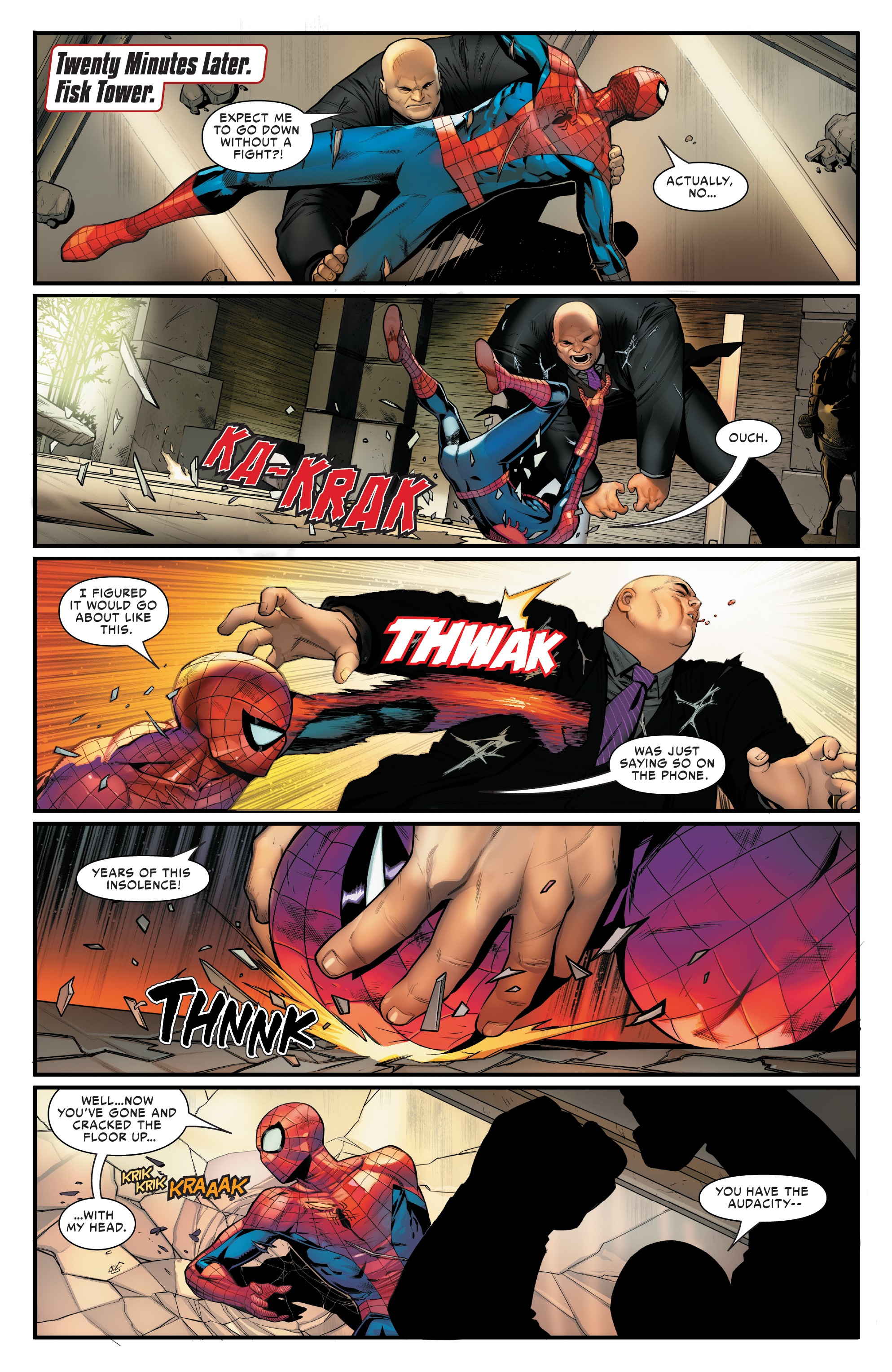 Read online Marvel's Spider-Man: City At War comic -  Issue #1 - 6