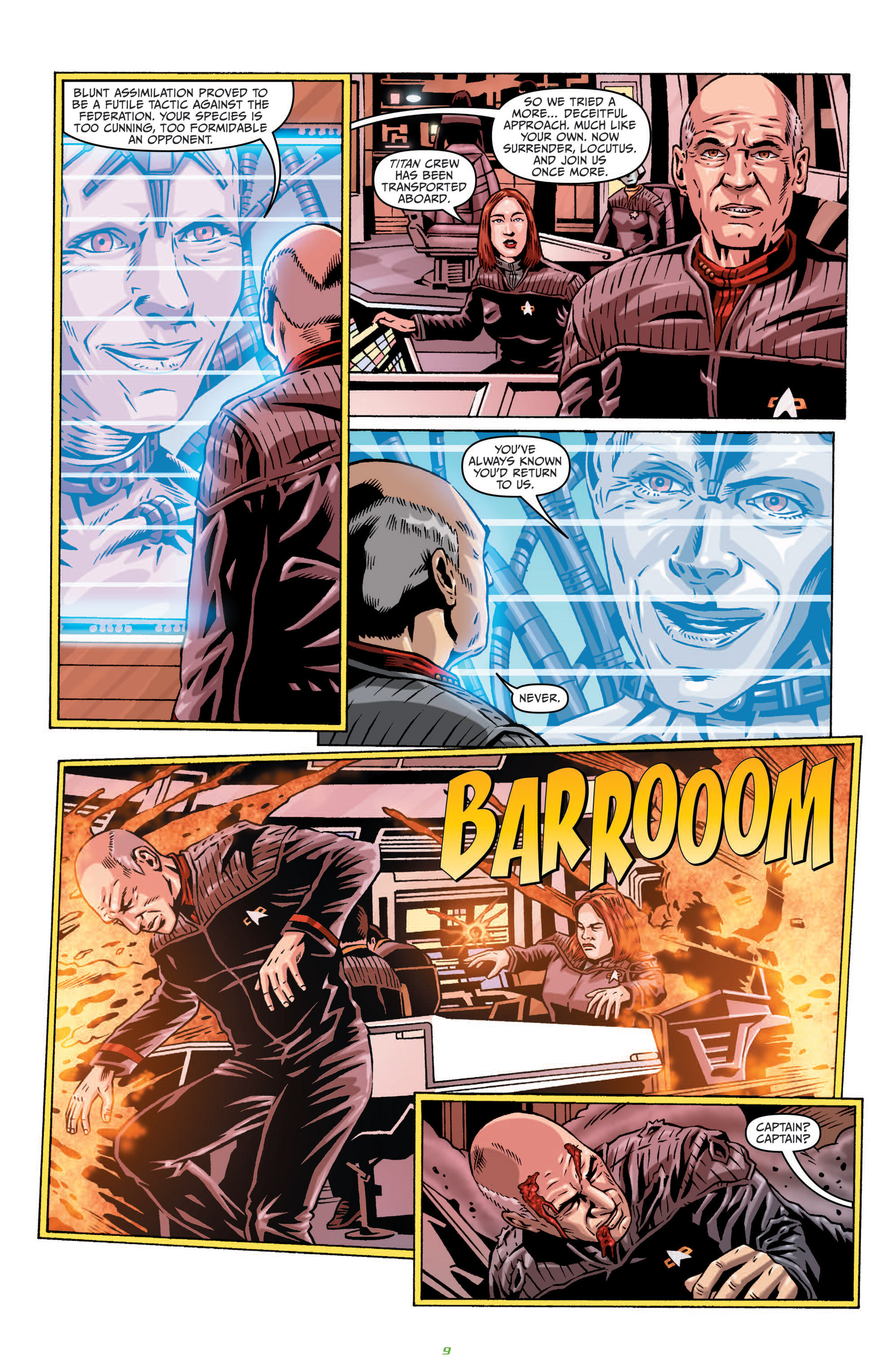 Read online Star Trek: The Next Generation - Hive comic -  Issue #3 - 12