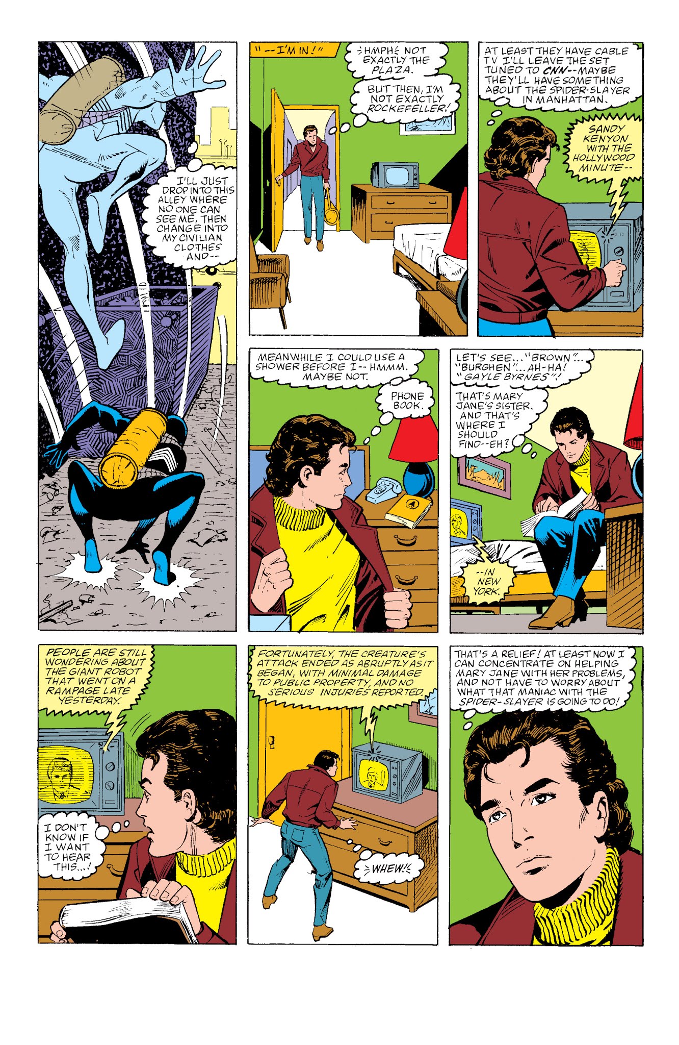 Read online Amazing Spider-Man Epic Collection comic -  Issue # Kraven's Last Hunt (Part 3) - 49