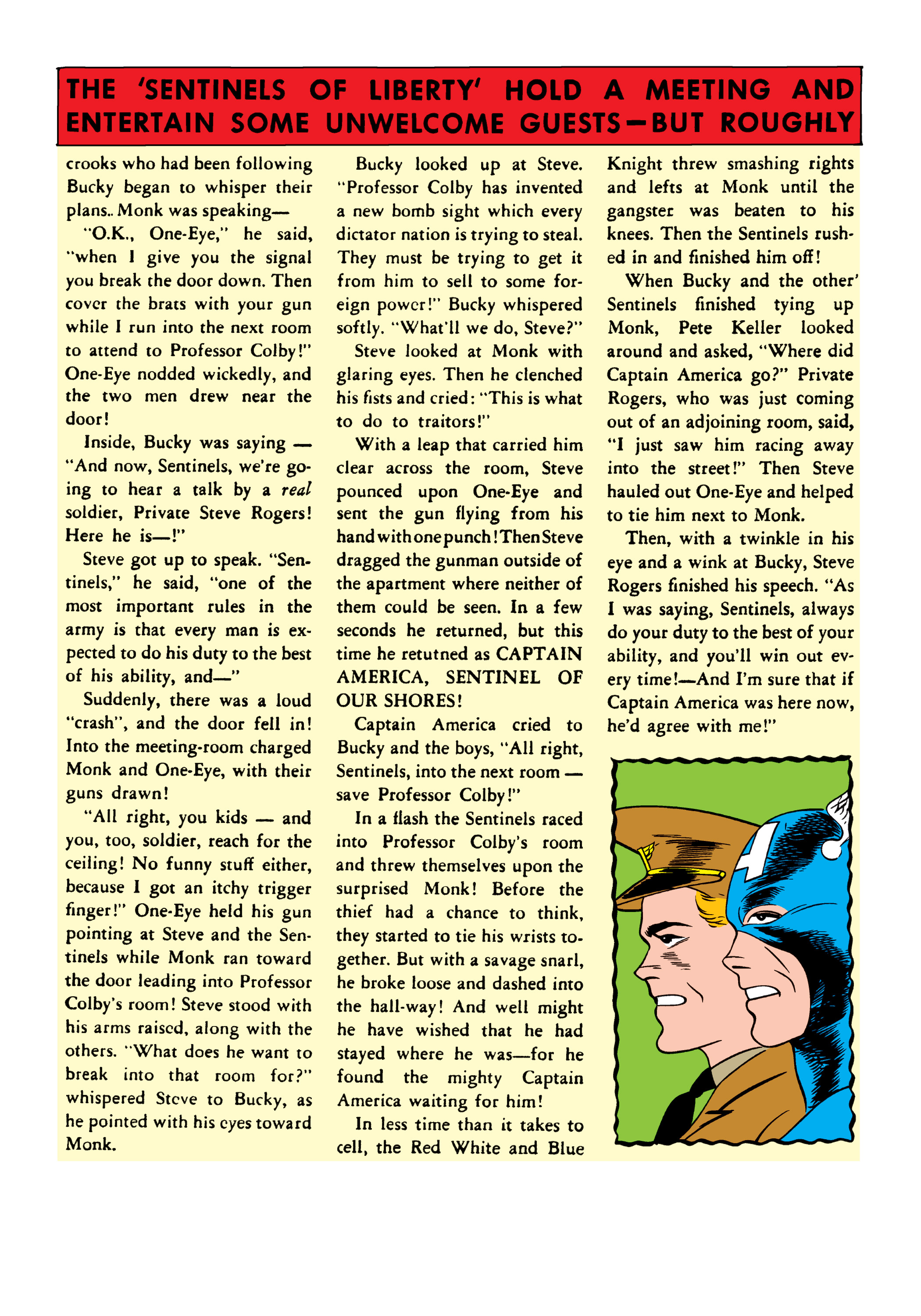 Read online Marvel Masterworks: Golden Age Captain America comic -  Issue # TPB 1 (Part 3) - 59