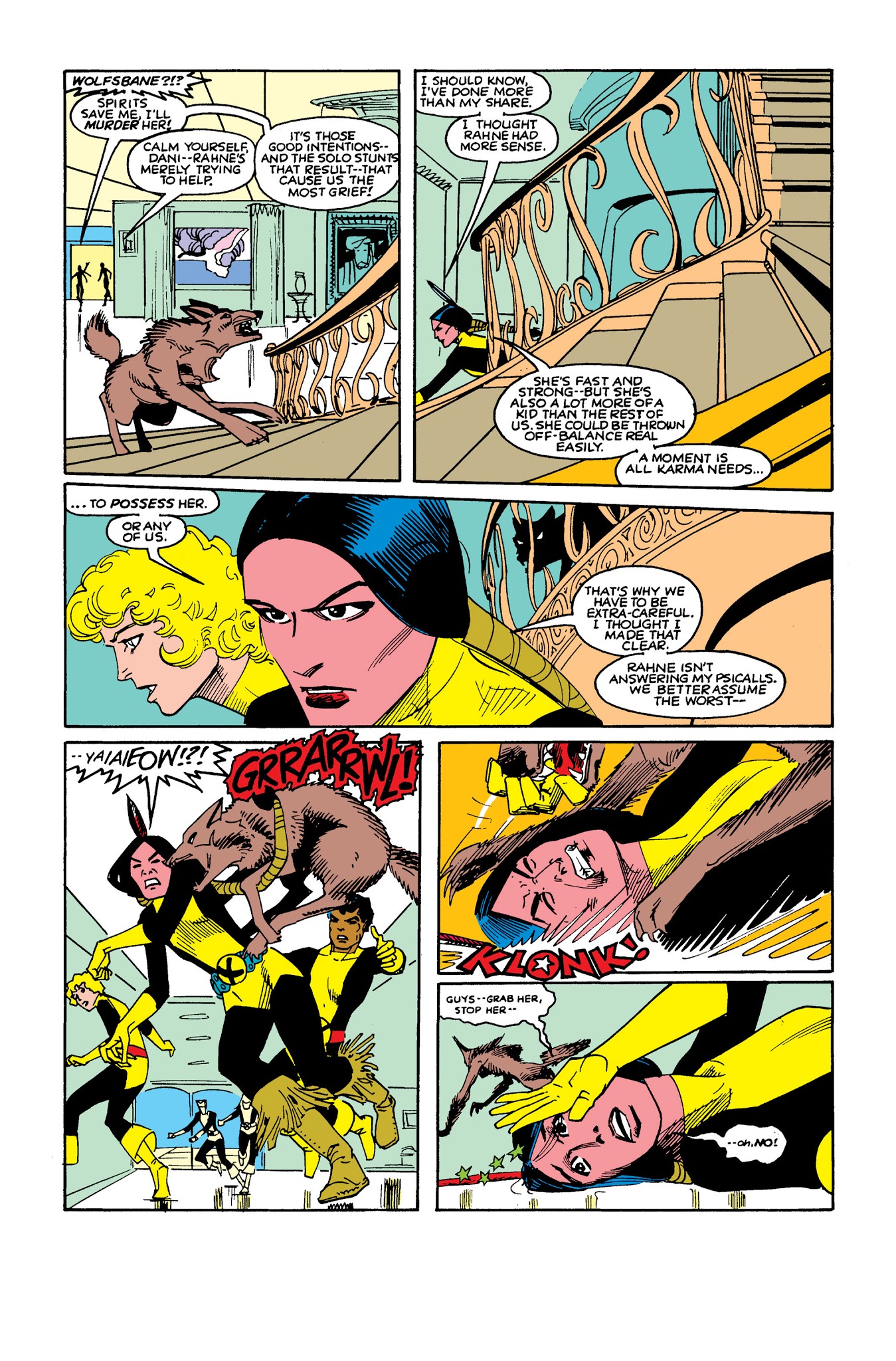 Read online New Mutants Classic comic -  Issue # TPB 4 - 154