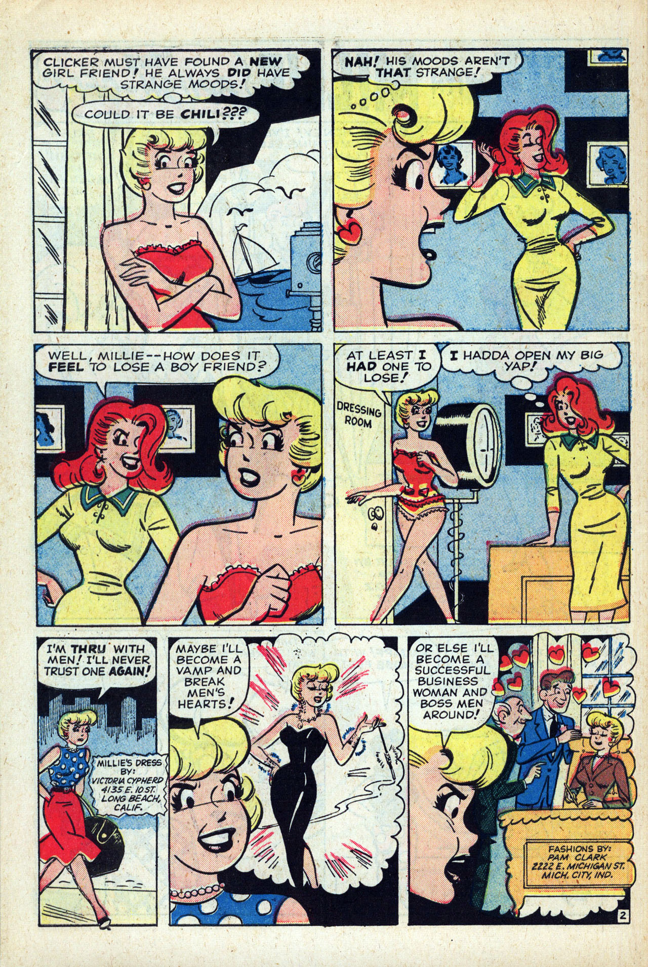 Read online A Date with Millie (1959) comic -  Issue #3 - 30