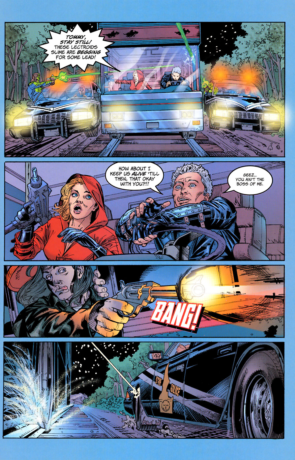 Read online Buckaroo Banzai: Return of the Screw (2006) comic -  Issue #3 - 13