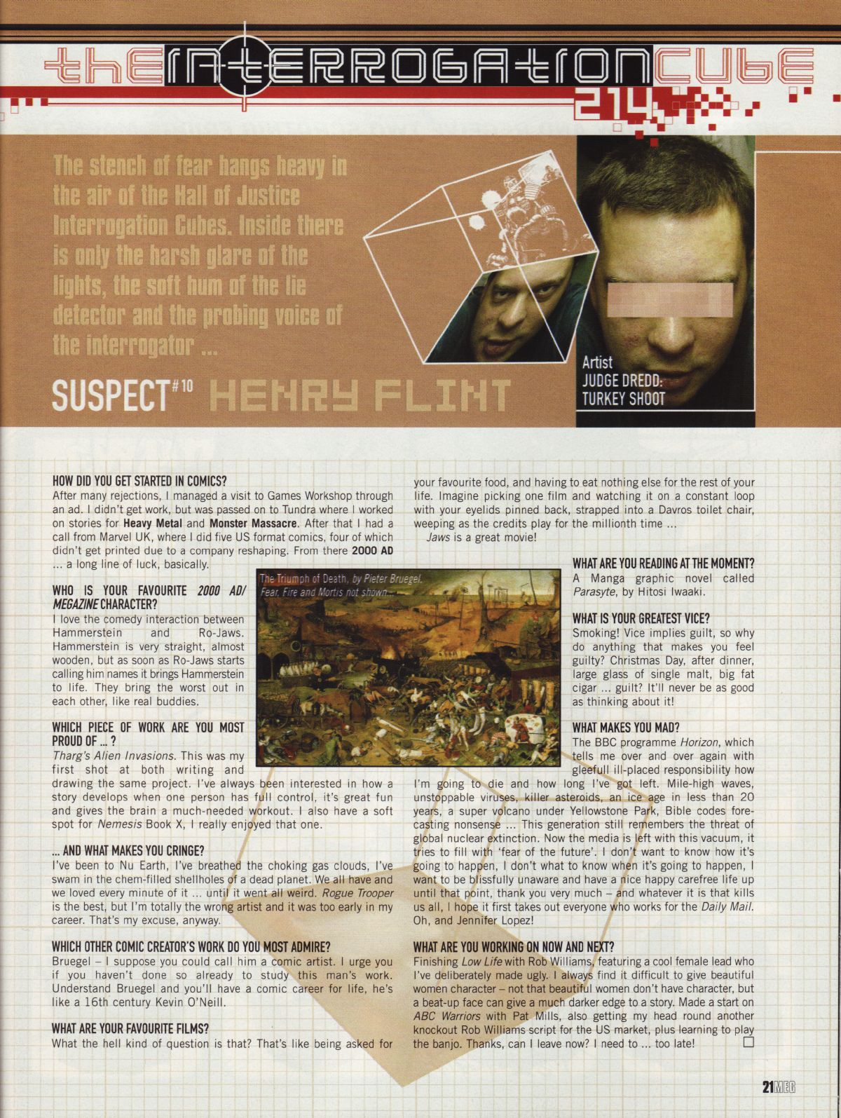Read online Judge Dredd Megazine (Vol. 5) comic -  Issue #214 - 21