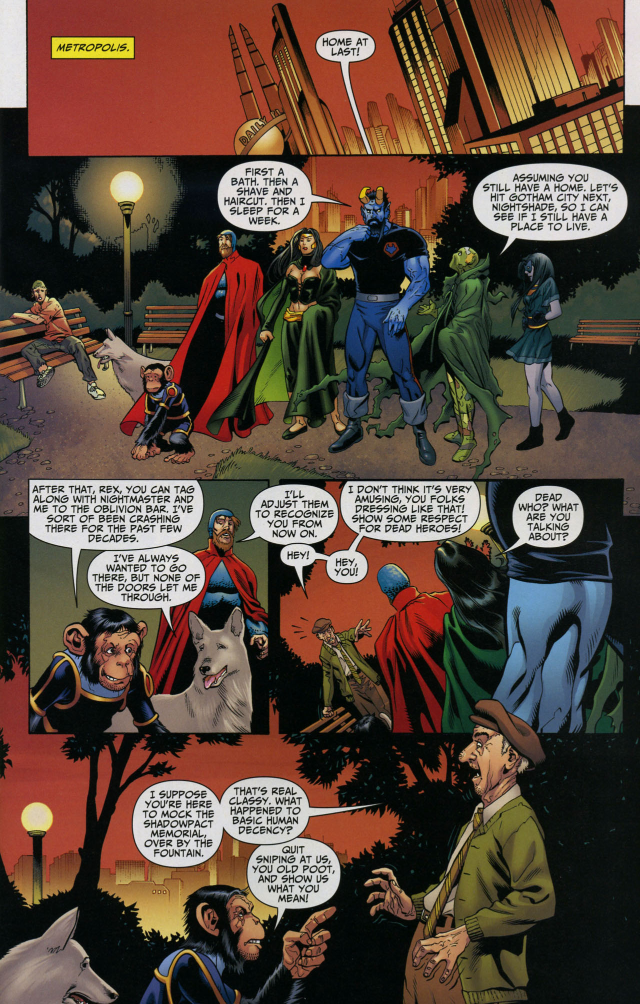 Read online Shadowpact comic -  Issue #5 - 7