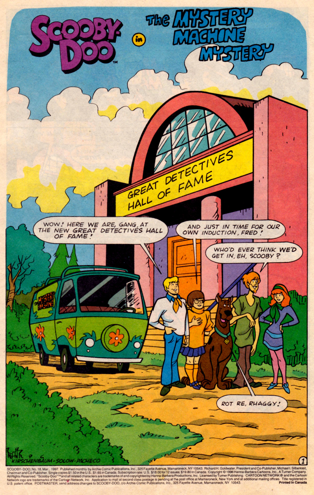 Read online Scooby-Doo (1995) comic - Issue #18