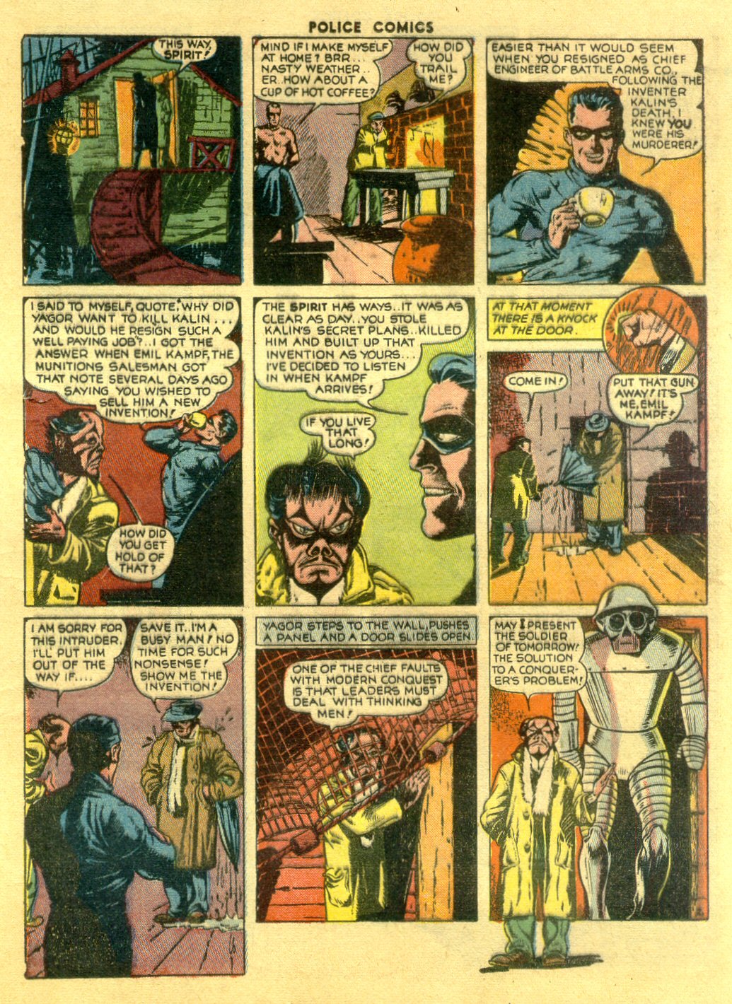 Read online Police Comics comic -  Issue #26 - 27