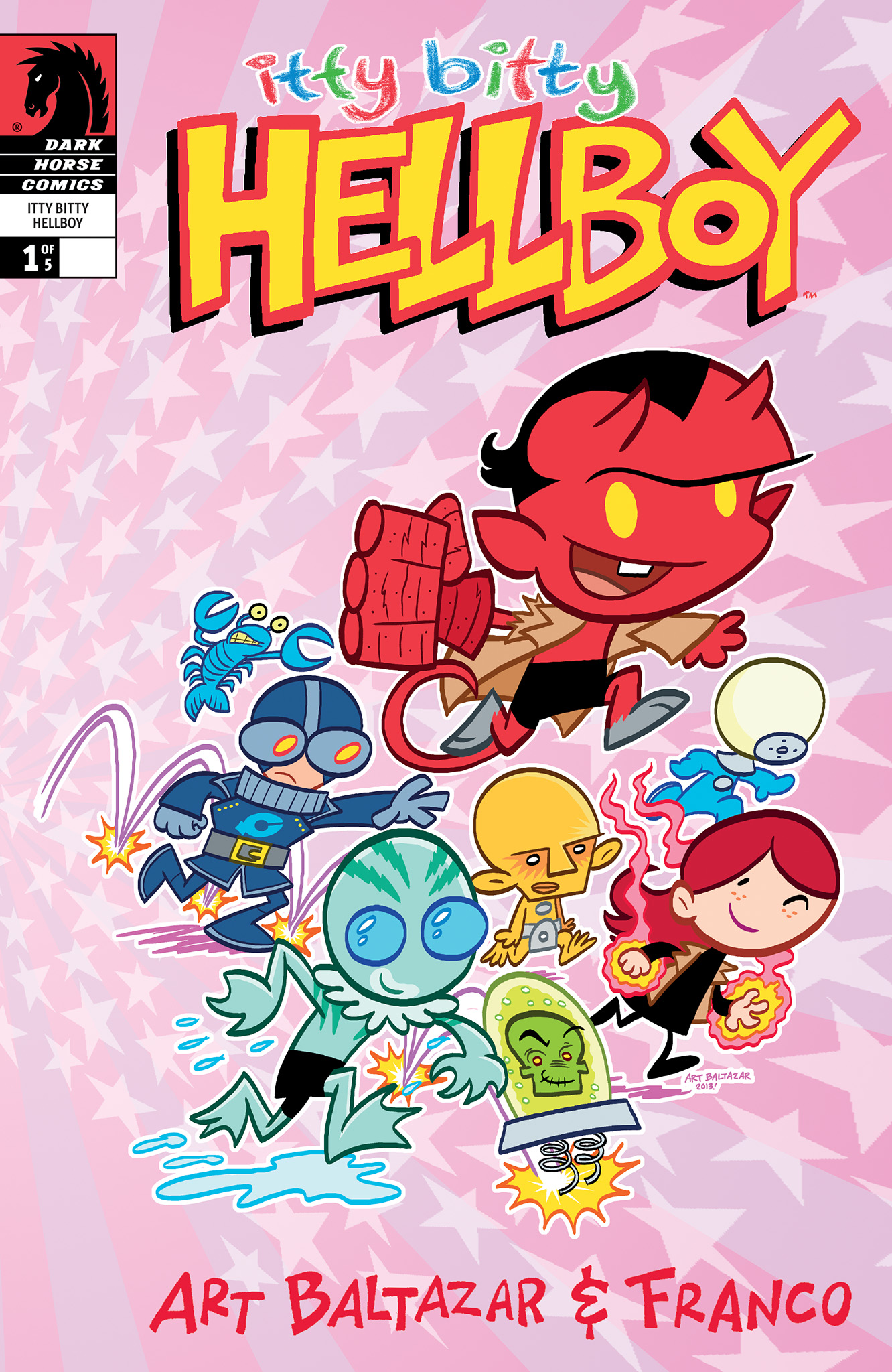 Read online Itty Bitty Hellboy comic -  Issue #1 - 1