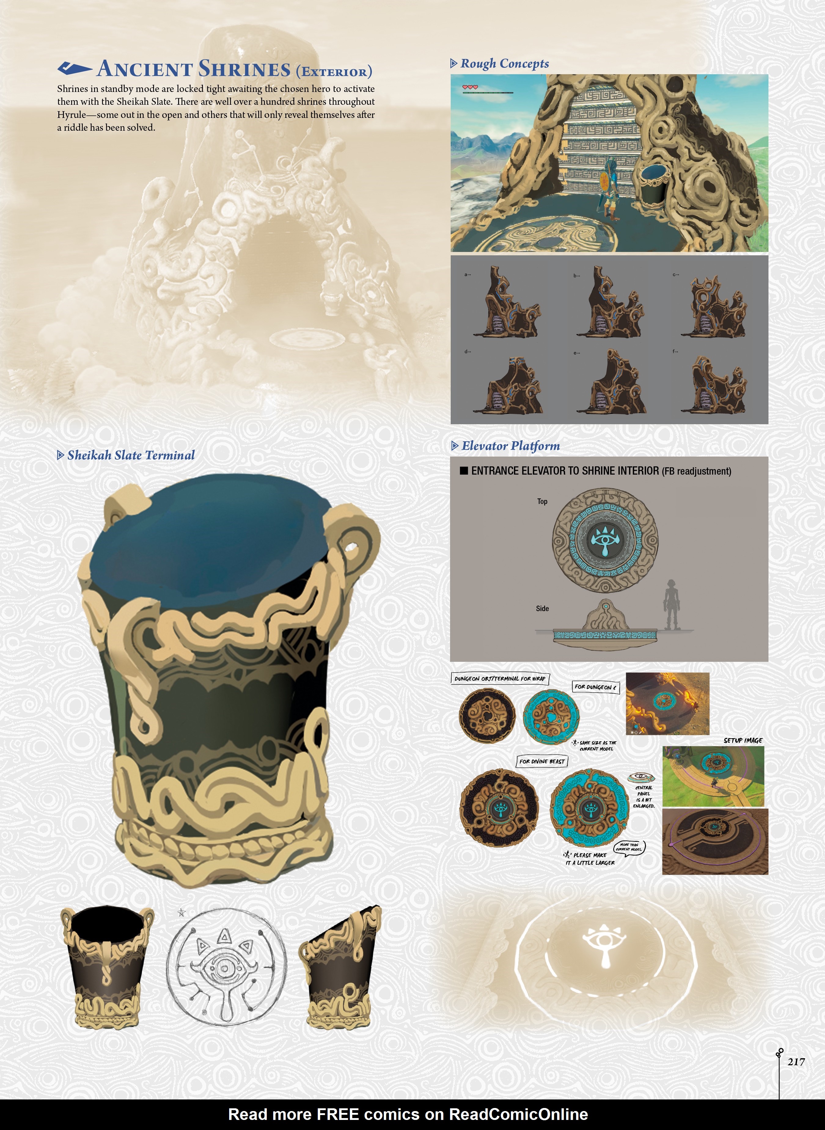 Read online The Legend of Zelda: Breath of the Wild–Creating A Champion comic -  Issue # TPB (Part 2) - 85