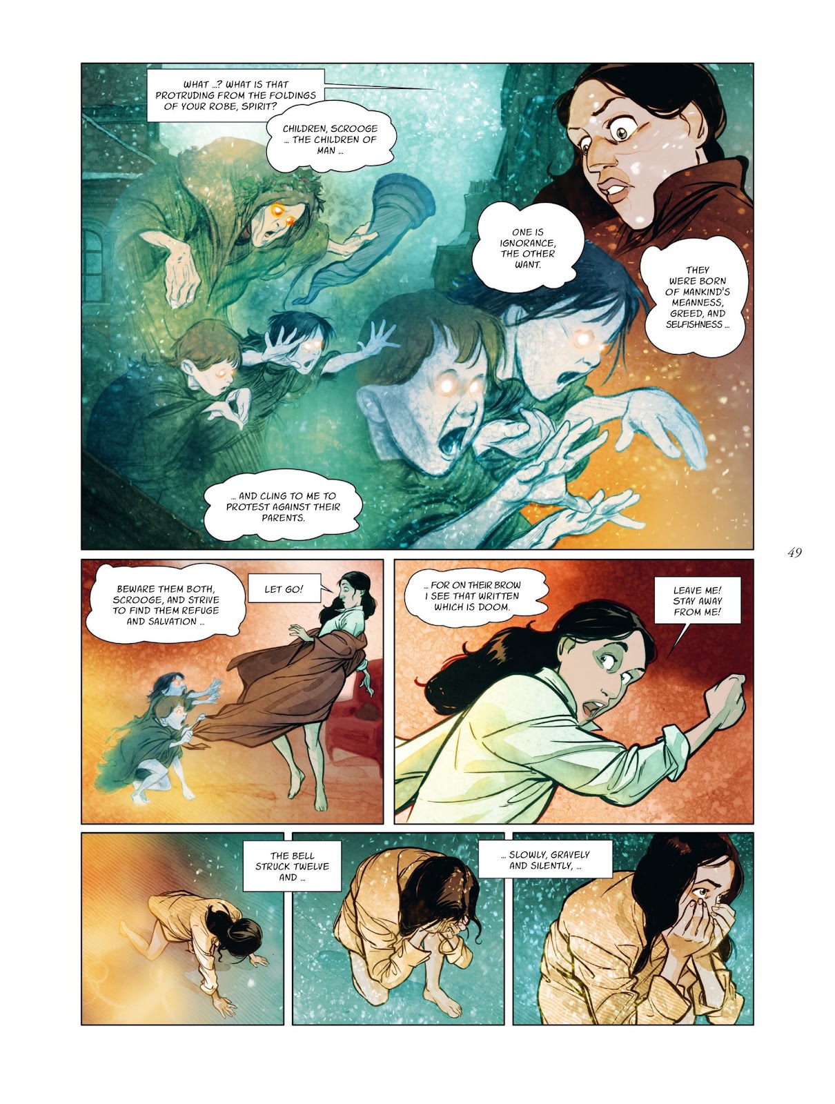 A Christmas Carol: A Ghost Story issue Full - Page 50